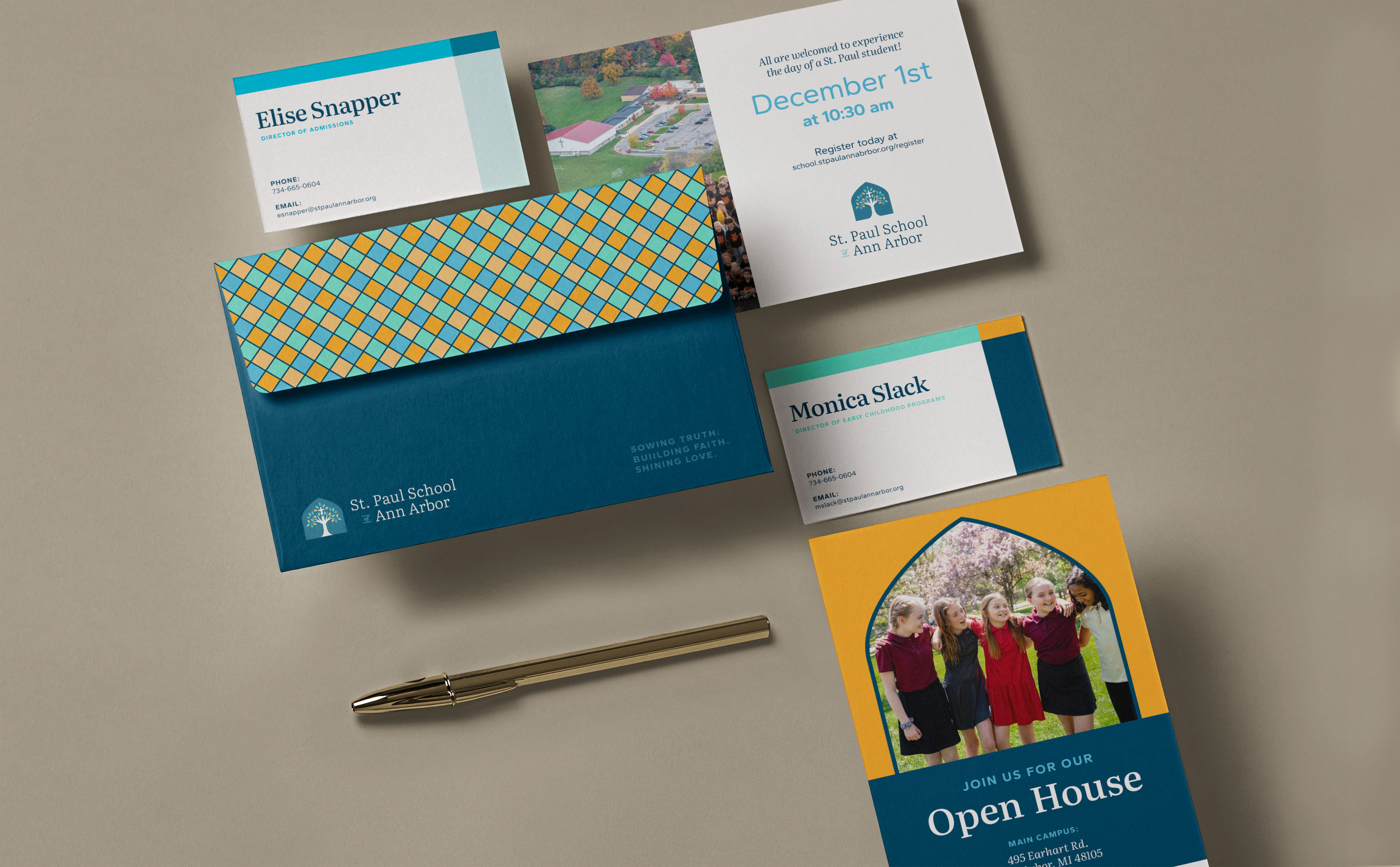 Identity Redesign For School & Church Brand by Creative Chameleon Studio