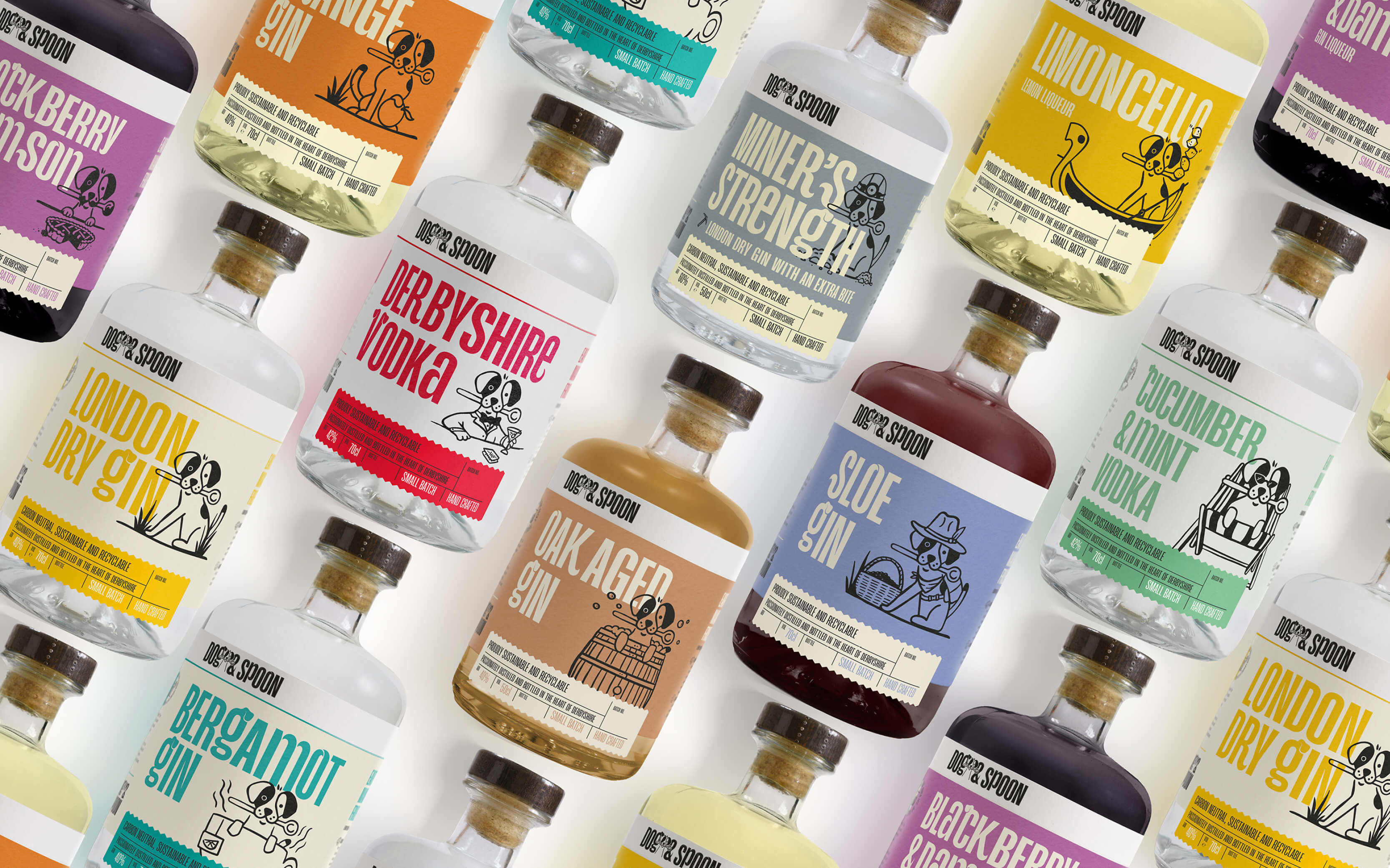 Dog & Spoon Distillery: Playful Meets Premium in This Lovable Rebrand  by Arobase Creative