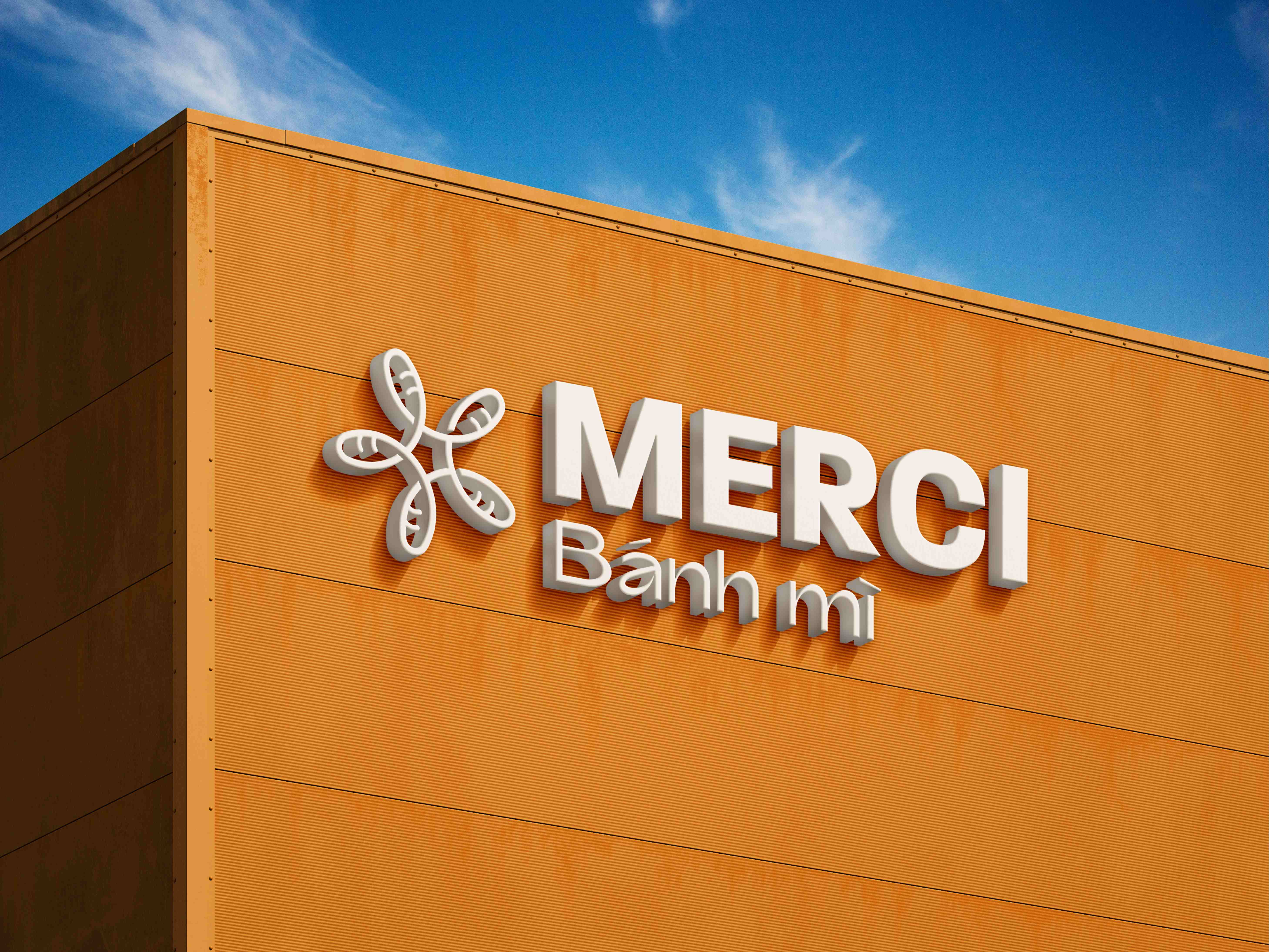 Merci Banh Mi Brand Identity by ADP Brand