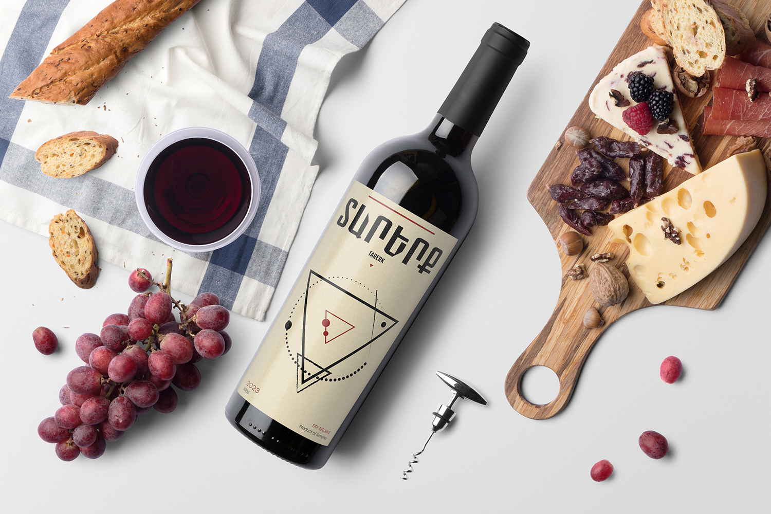 Tarerk Wine Branding and Label Design by Well PR Studio