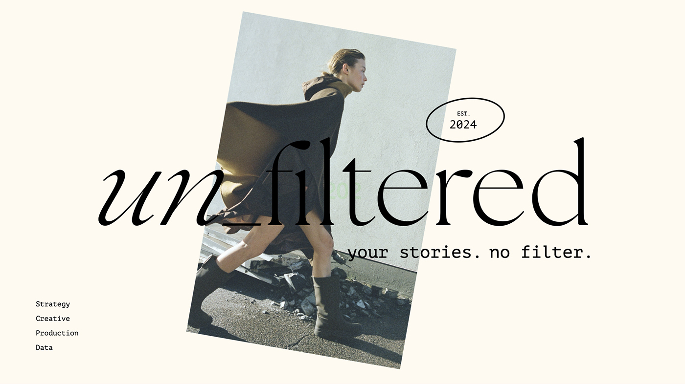 Designing Un_Filtered: A Minimalist Identity That Celebrates Authenticity