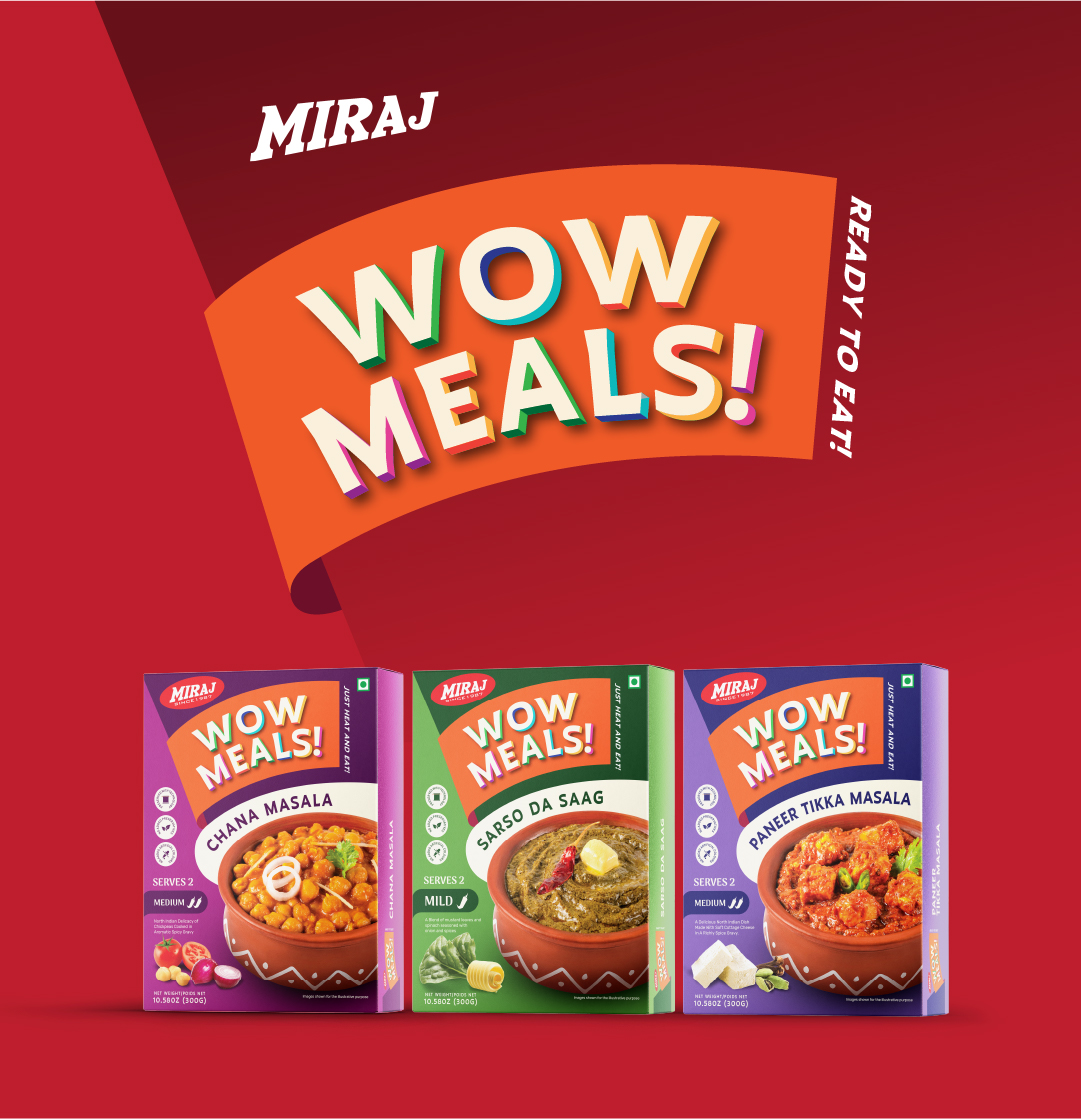 Orange Tribe Elevates Miraj’s Global Appeal with Youth-Centric Ready-to-Eat Packaging