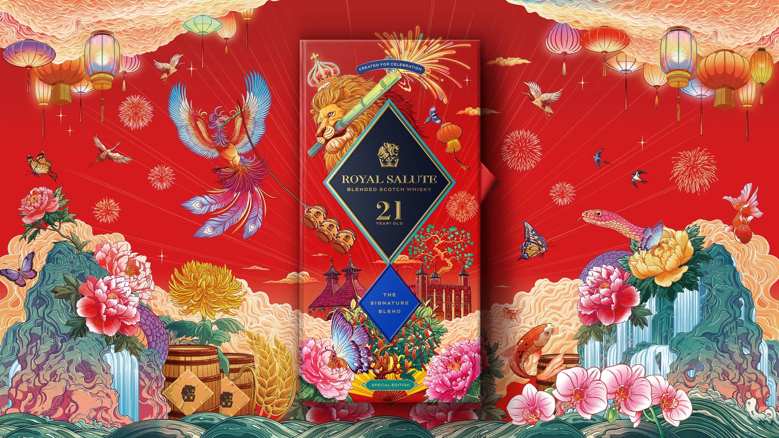 Royal Salute Celebrates Renewal for the Year Ahead with A Spectacular Lunar New Year Limited Edition