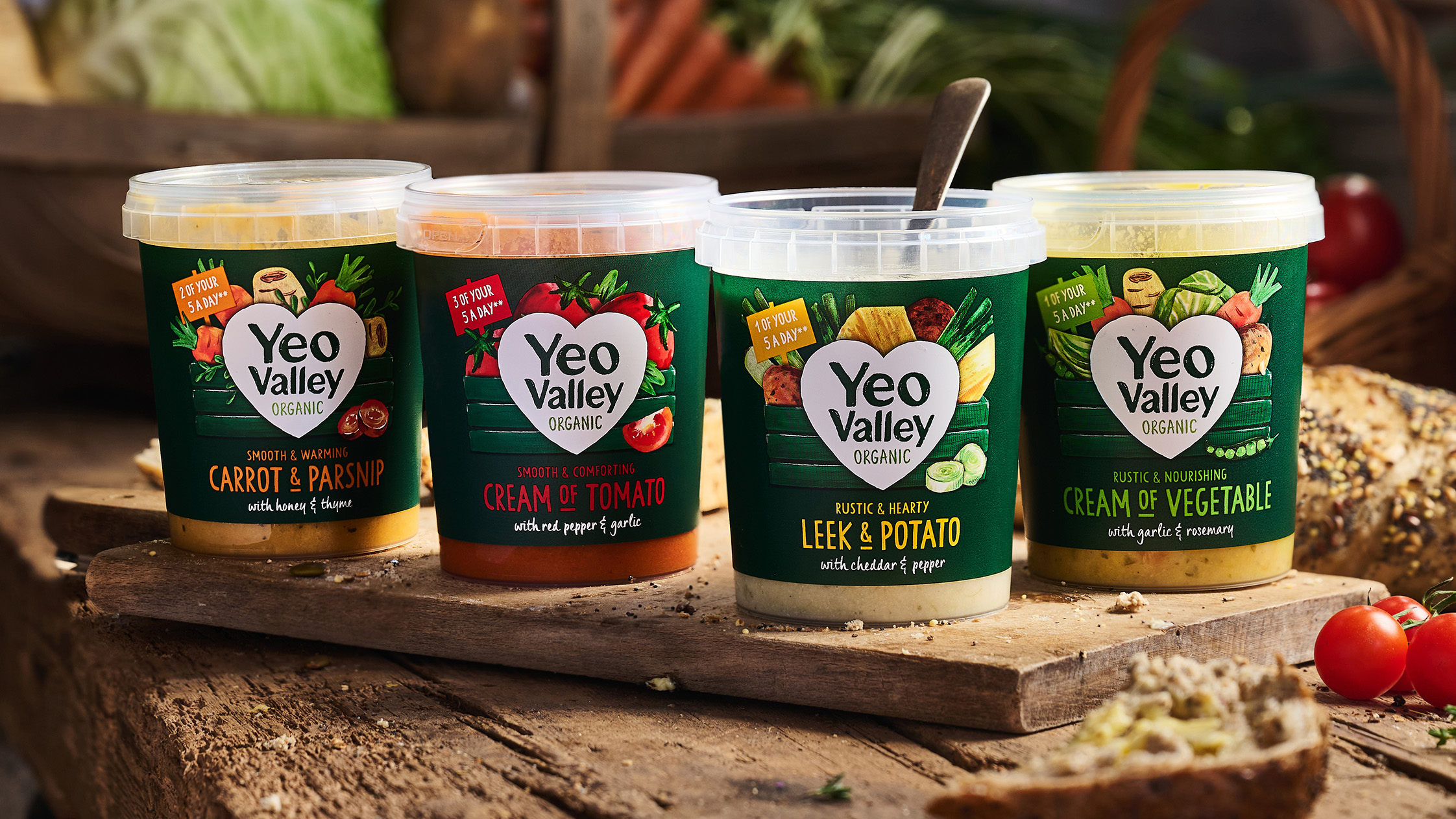 B&B Studio Partners With Yeo Valley Organic, Bringing a Refreshed Brand Identity and Packaging Design, and New Innovation Platform to the Organic Food Brand