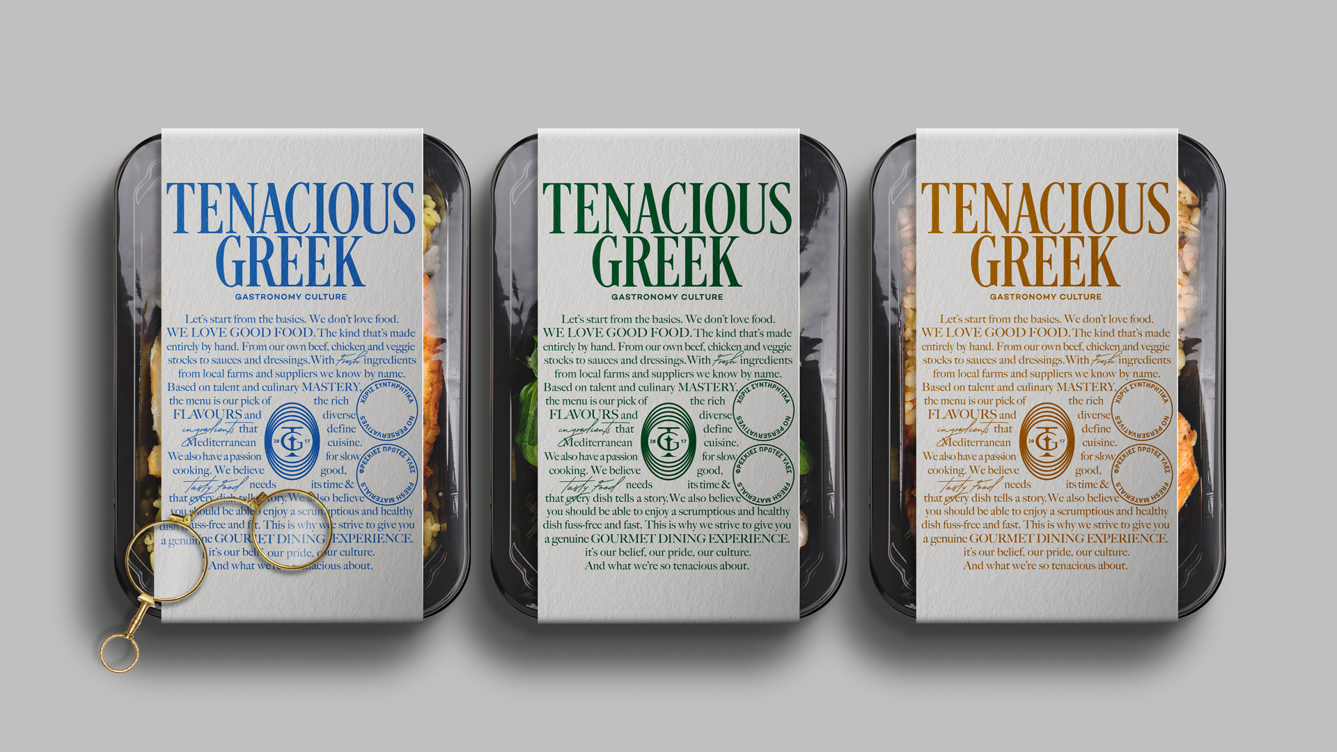 A.S. Strategy Branding Brings Greek Culinary Heritage to Life with Tenacious Greek Packaging