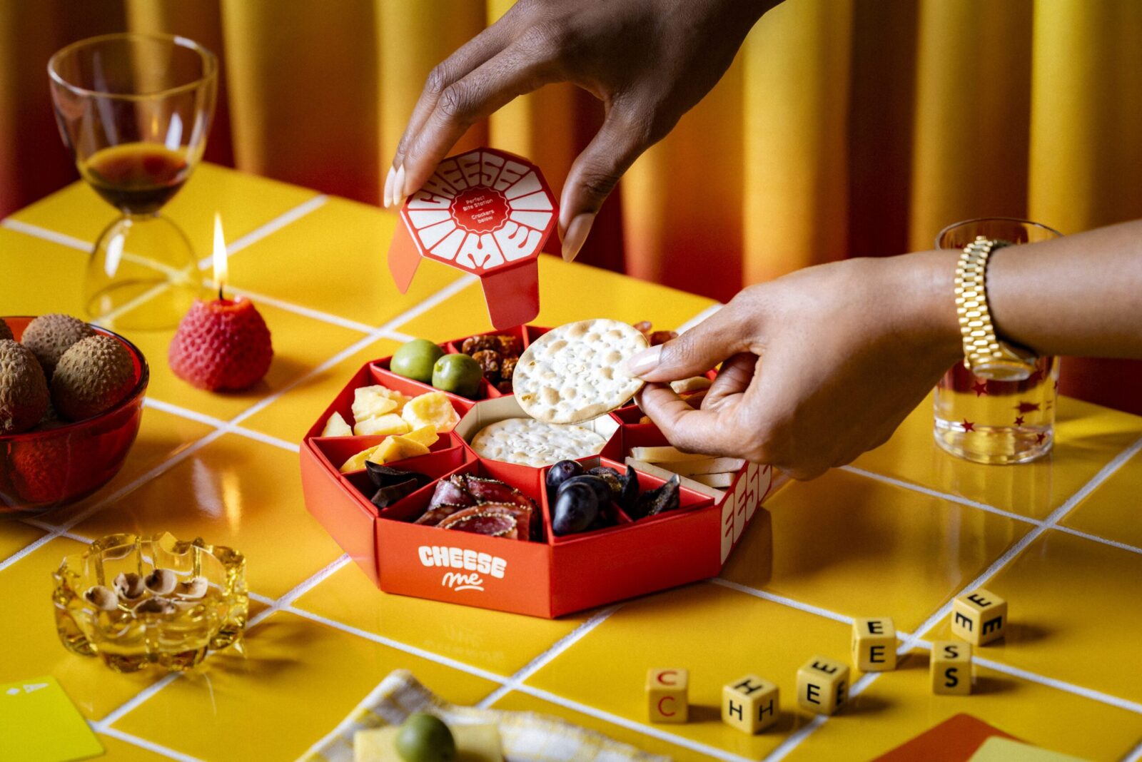 Truffl’s Photography Celebrates Cheese Me’s Packaging and Playful Dining Moments