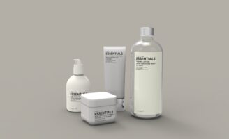 Fear of God Skincare Line Minimalist Packaging Design by Student Xiaoye Gong’s