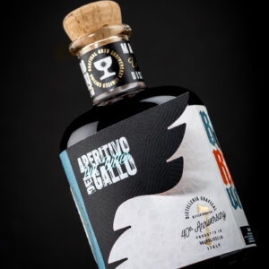 Dario Frattaruolo Reinvents Label Design for Aperitivo del Gallo’s 40th Anniversary