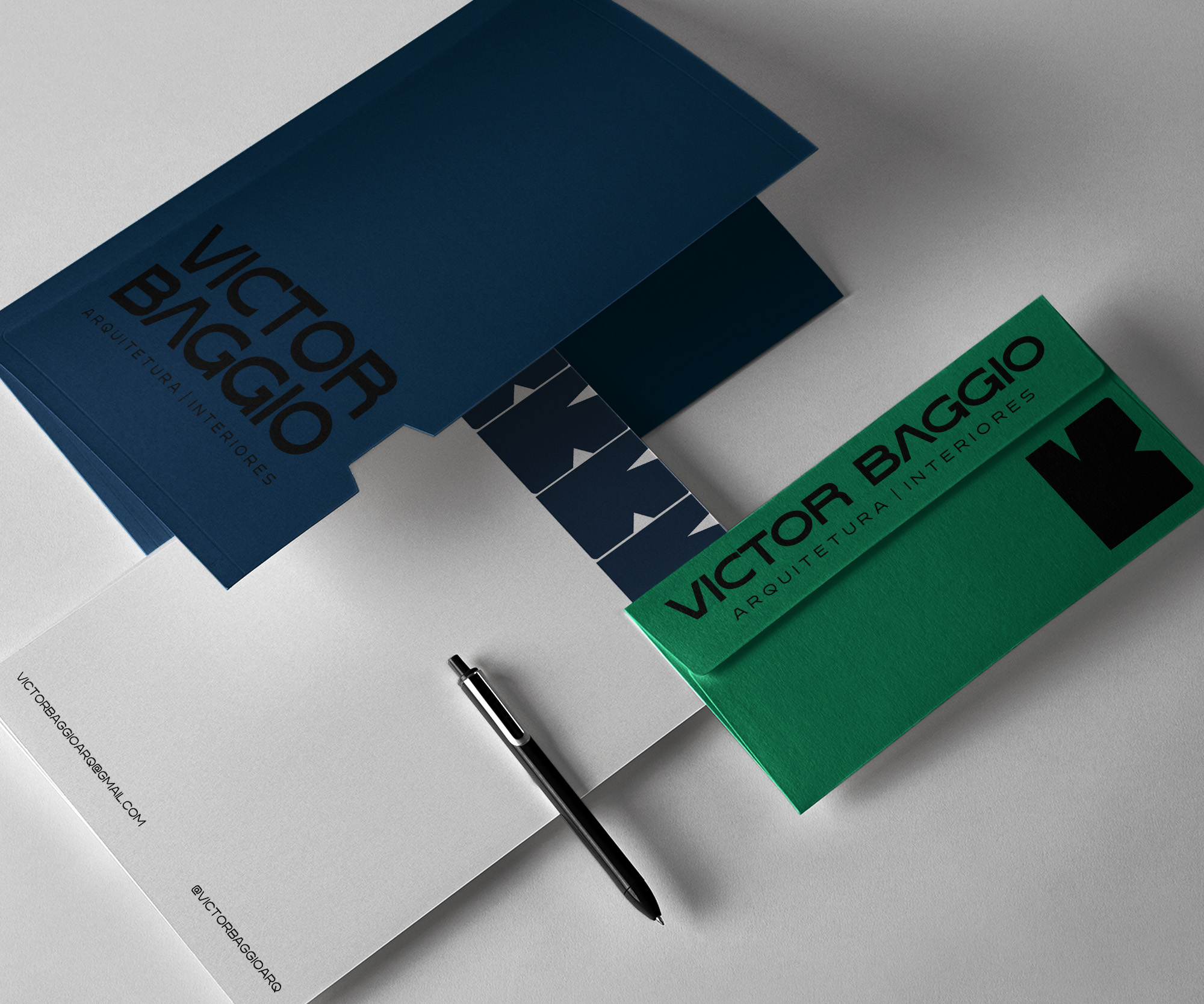 Architecture Studio Victor Baggio Brand Identity