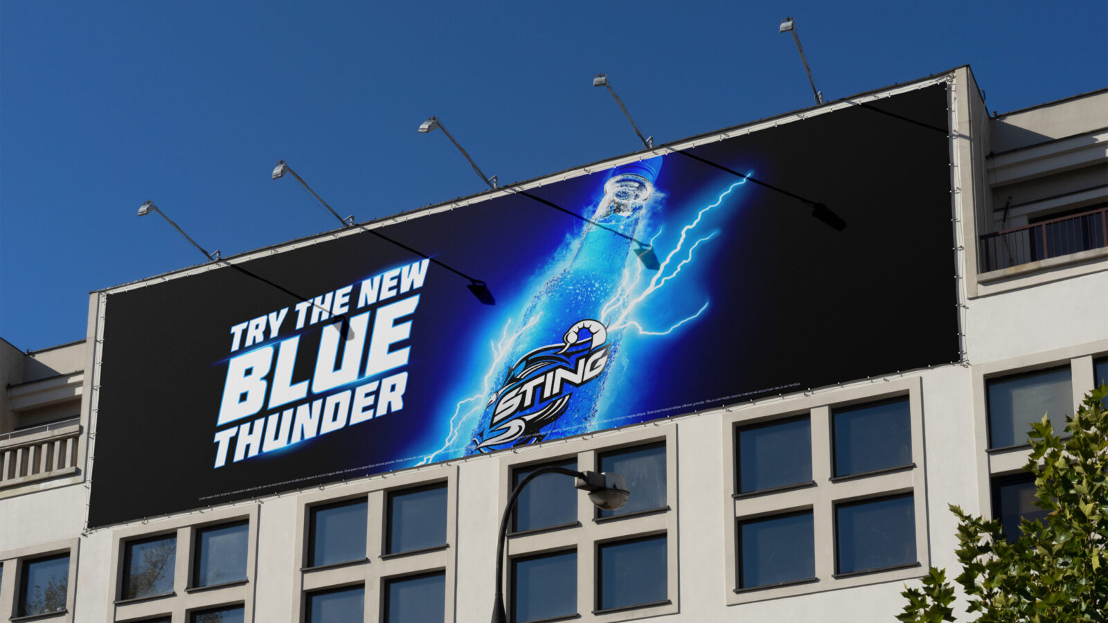 Stormbrands Ignites Sting Blue Thunder with a Powerful Brand Redesign for PepsiCo