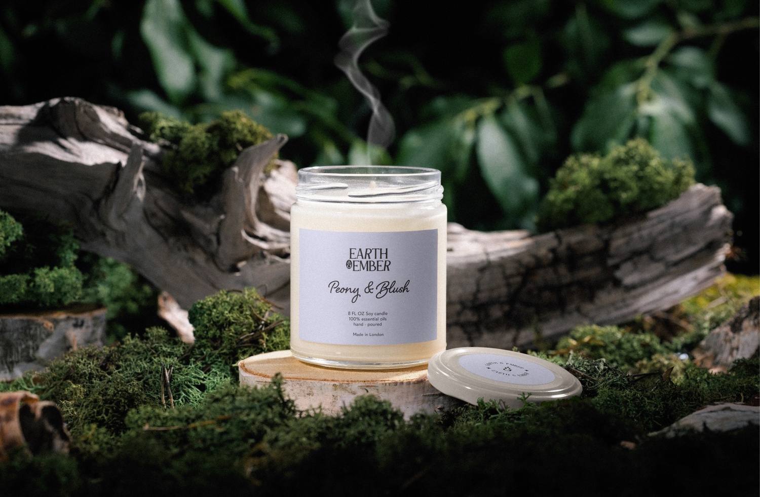 Earth & Ember: A Candle Brand That Balances Nature and Elegance by Arshmah Designs