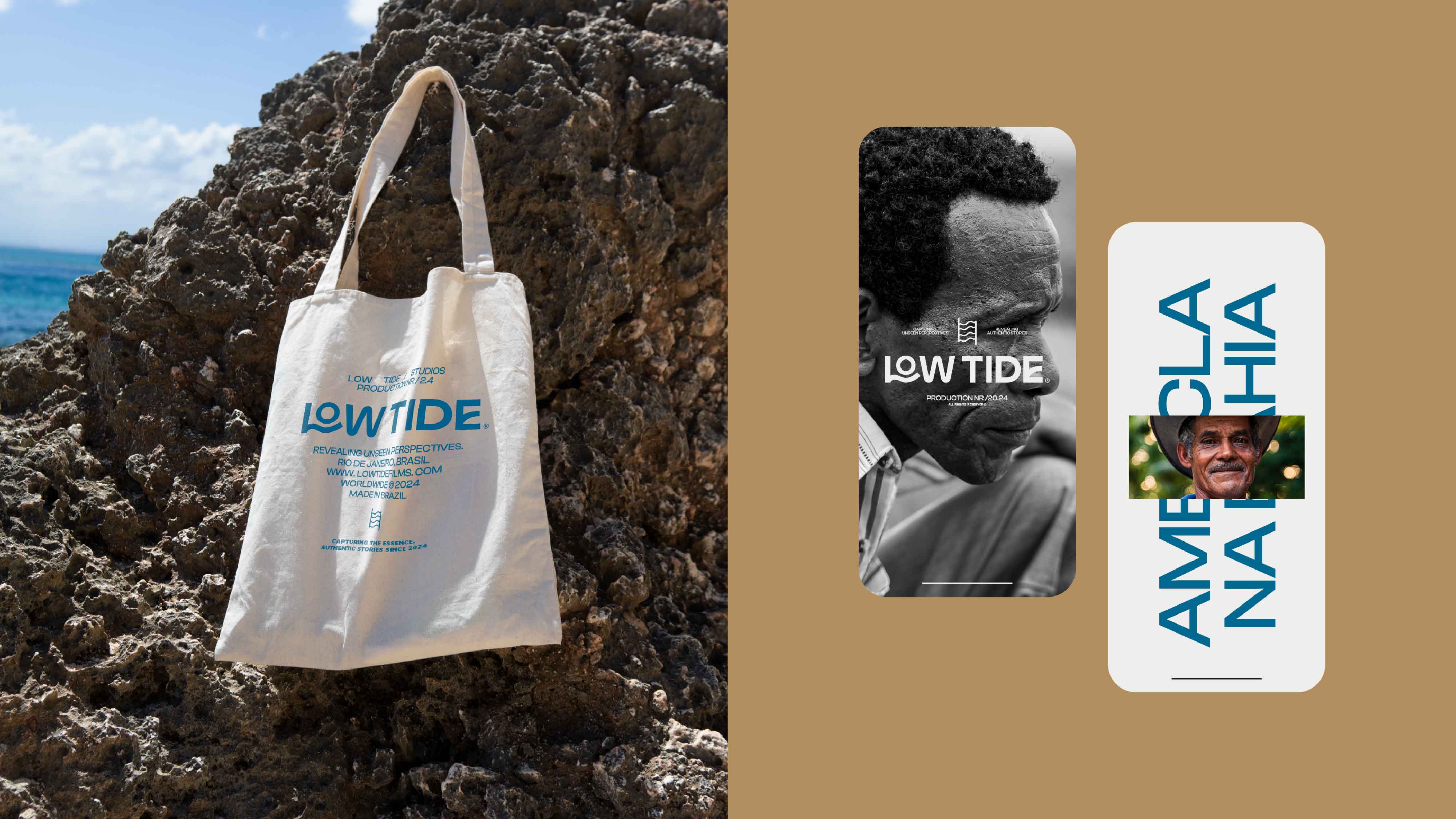 Synfo Estúdio Creates Brand Identity for Low Tide: A Visual Identity Inspired by the Sea