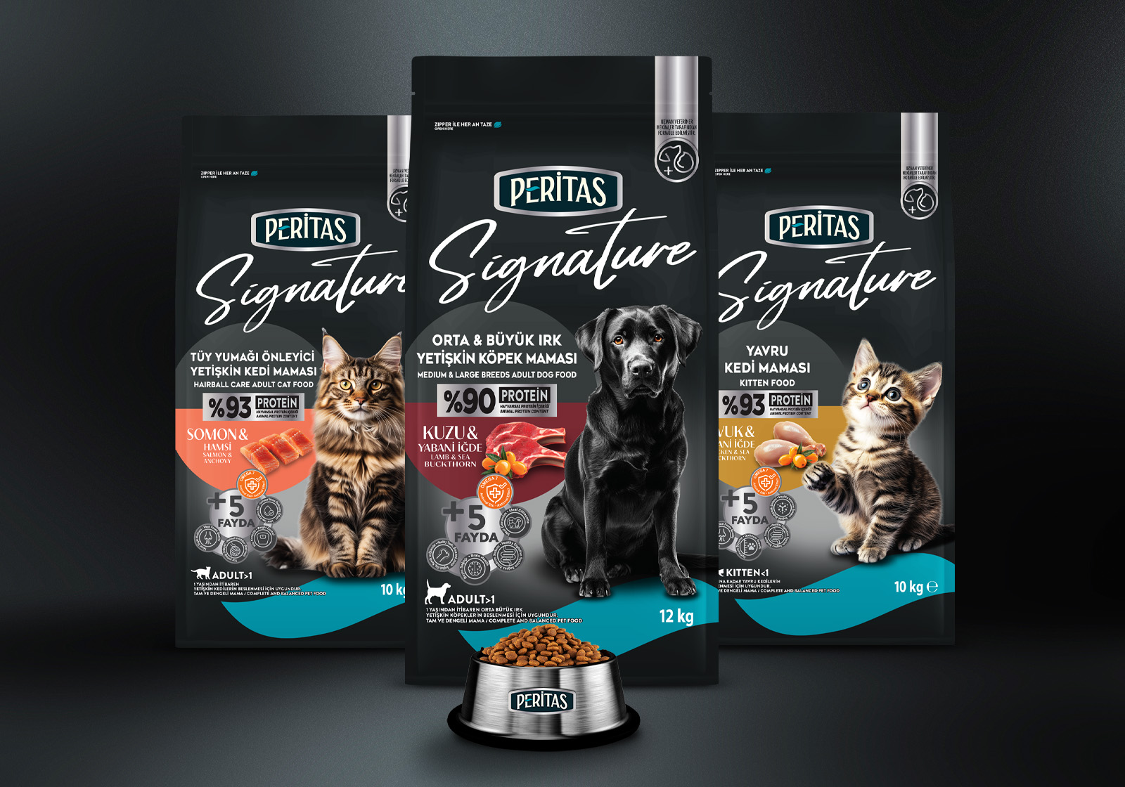 Brandberry Strategy & Design: Crafting Premium Packaging for Peritas Pet Food