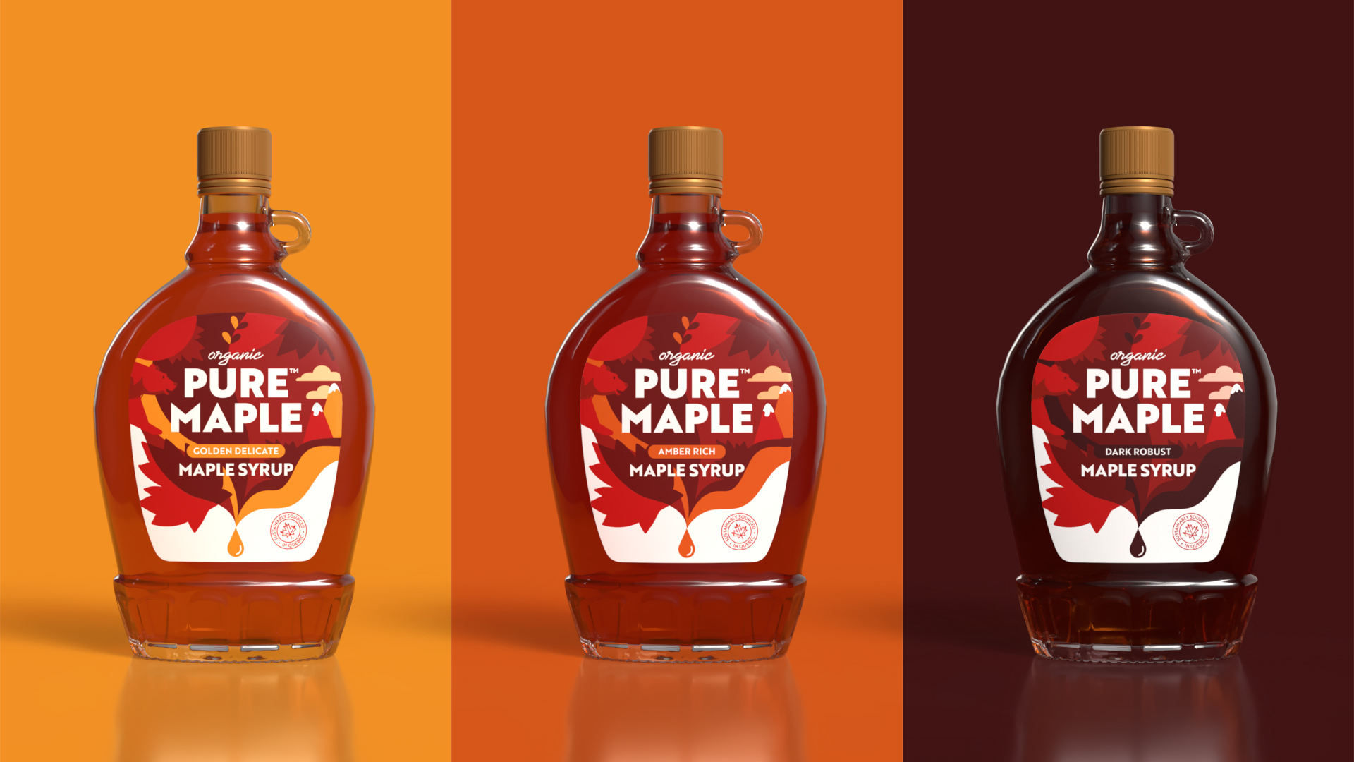 Slice Design Unveils New Packaging Identity for Pure Maple Celebrating Canadian Heritage