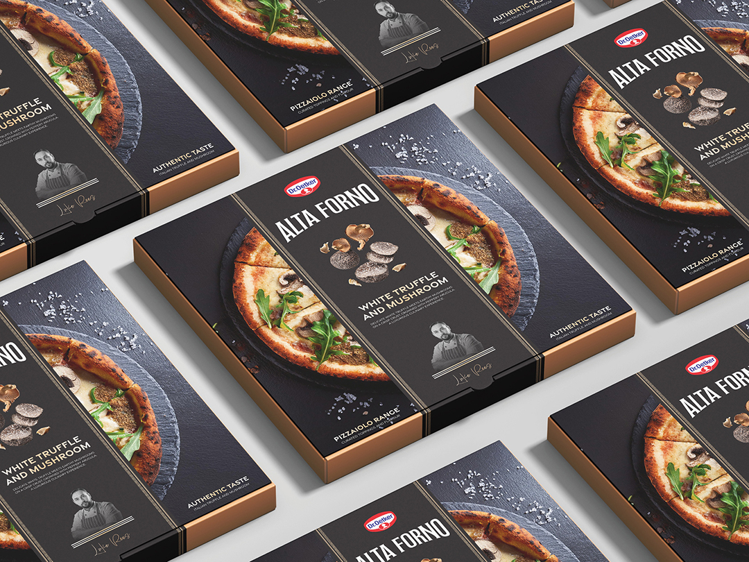 Frost Creative Redefines Frozen Pizza Luxury with Dr. Oetker’s Premium Brand