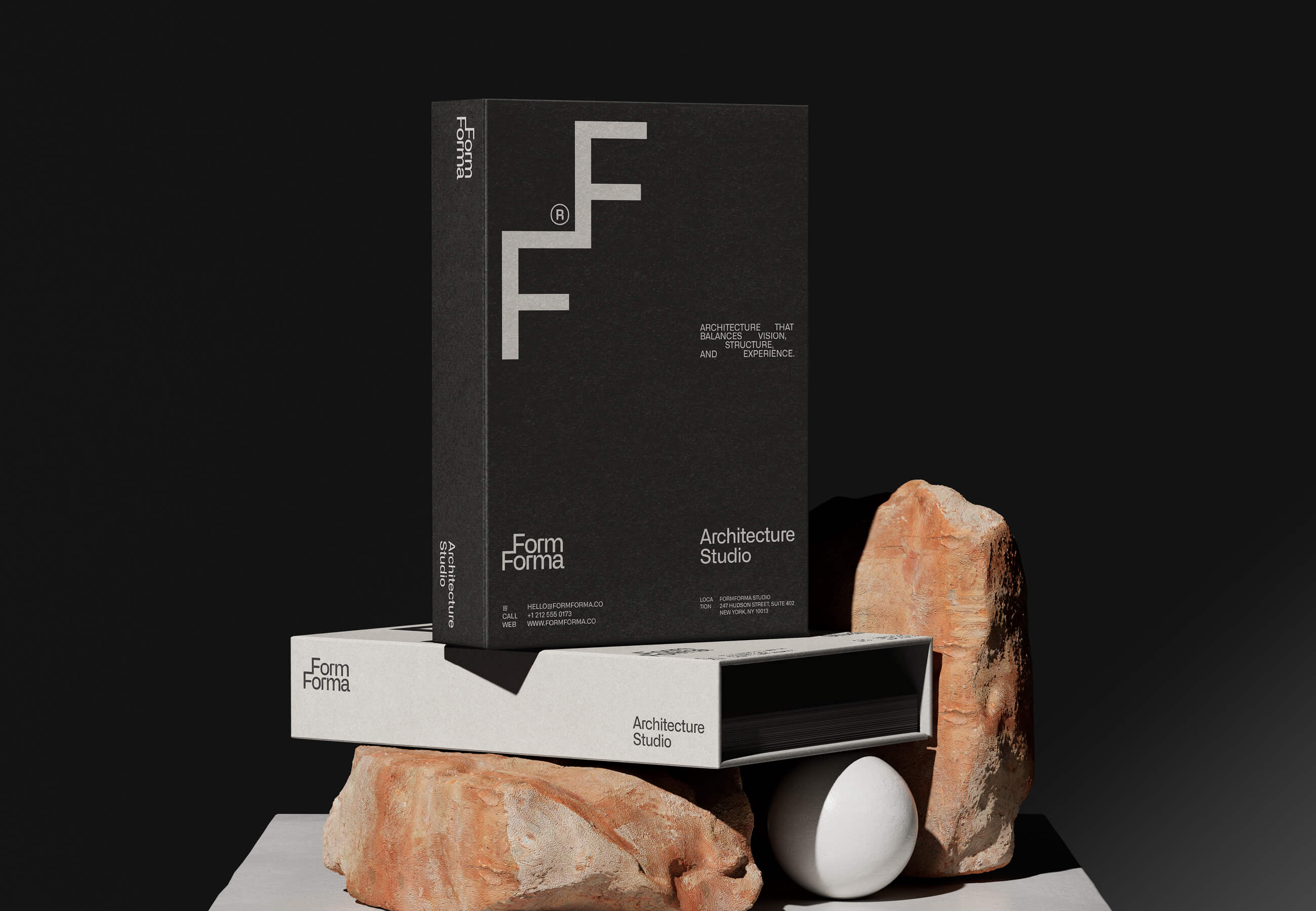 FormForma Architecture Brand Identity by Numinous Agency