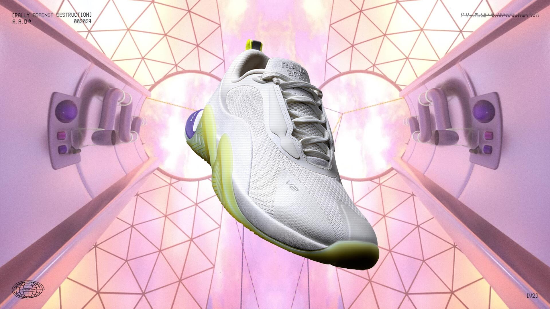 Fluoro’s Fantastical Retro-Futuristic Campaign for R.A.D Performance Footwear