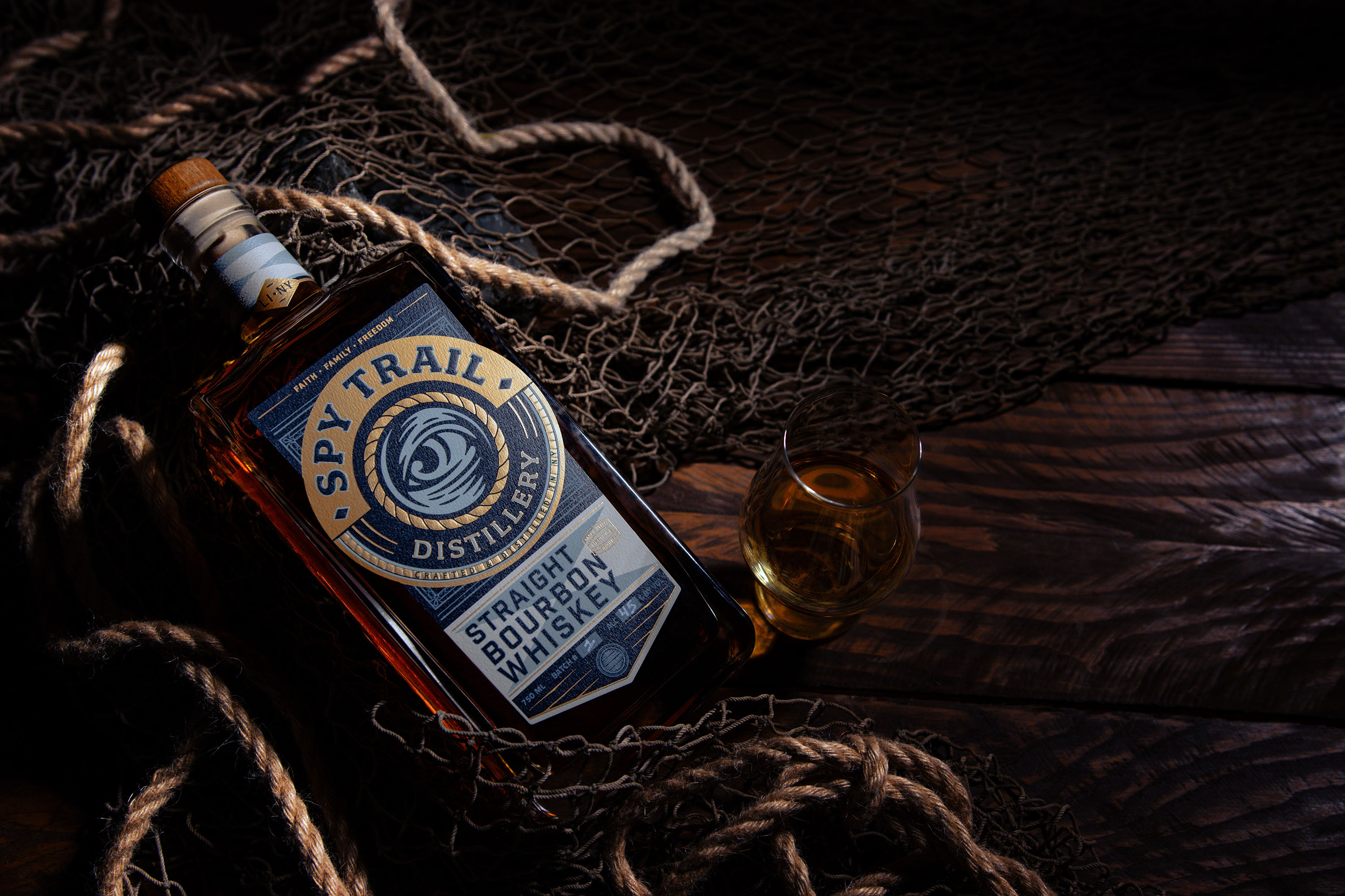 Watermark Design Brings Espionage to Life in Spy Trail Distillery Packaging