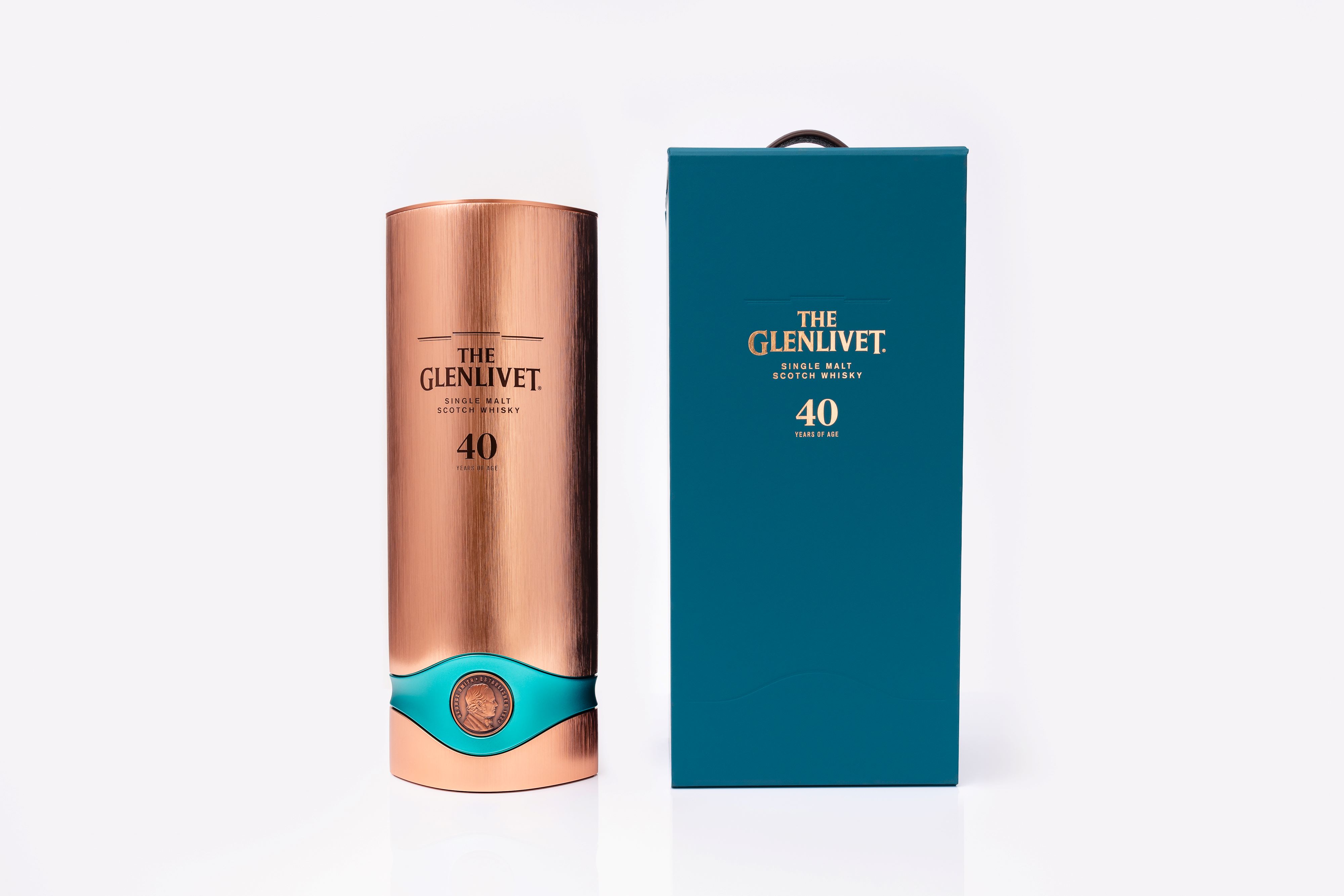 The Glenlivet 40 Year Old Scotch Whisky Packaging Design by Hunter Luxury