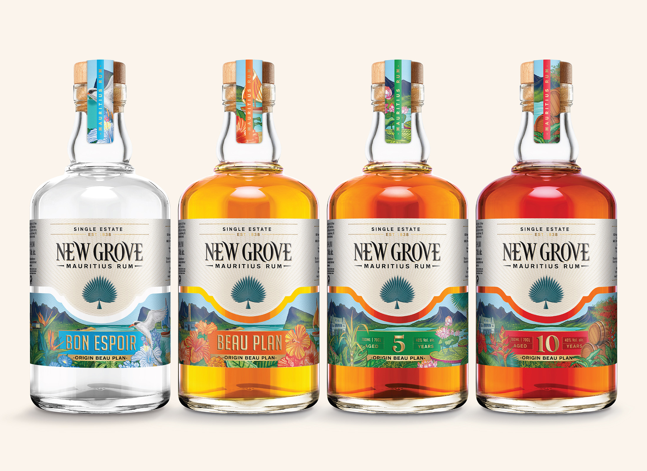 Just Design’s Illustration-Driven Approach Revitalized New Grove Rum’s Branding