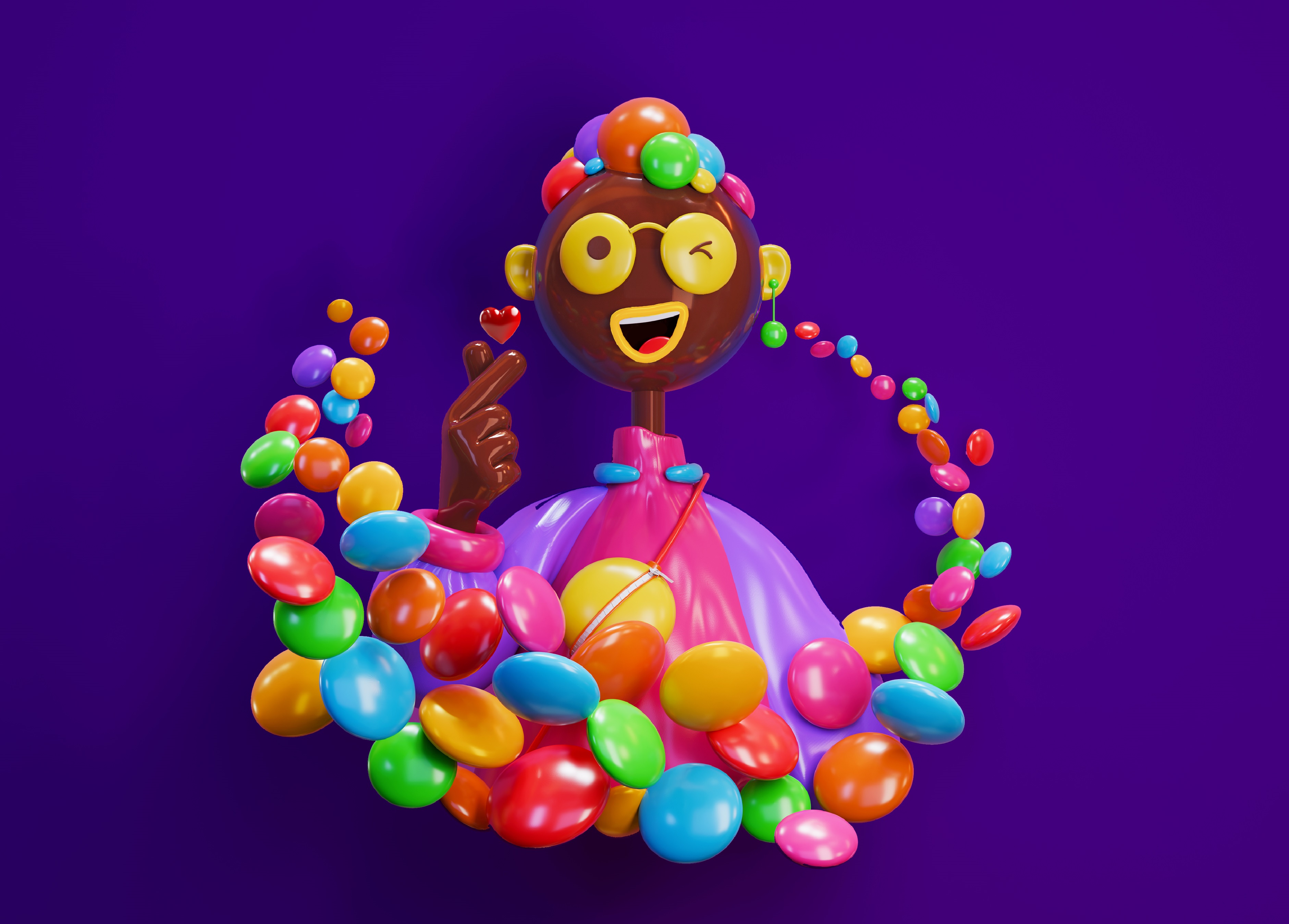 De Icebreaker Creative Studio Imagines a Vibrant Concept Redesign for Cadbury Gems