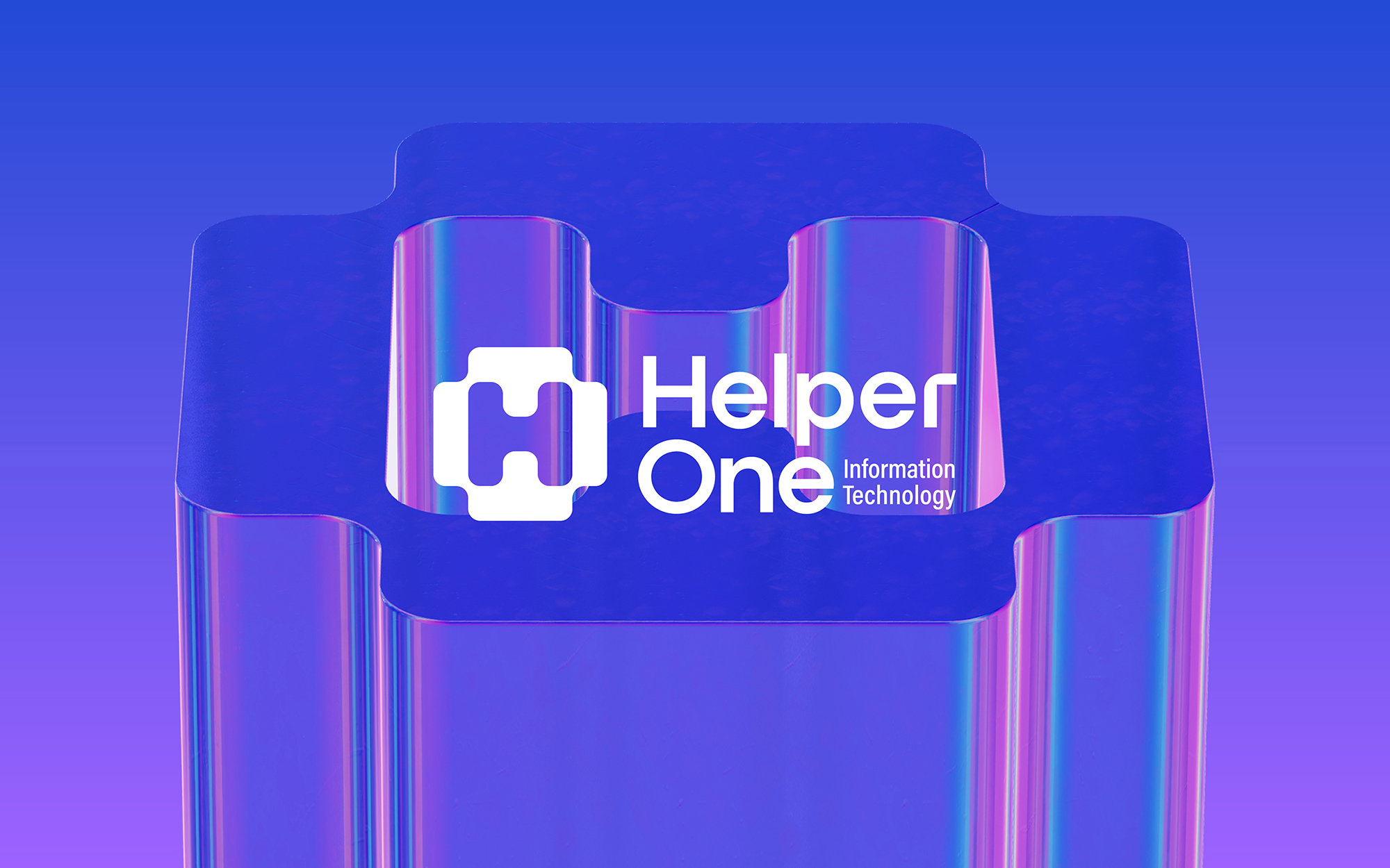 Shahba Studio Crafted a Tech-Driven Brand Identity for Helper One