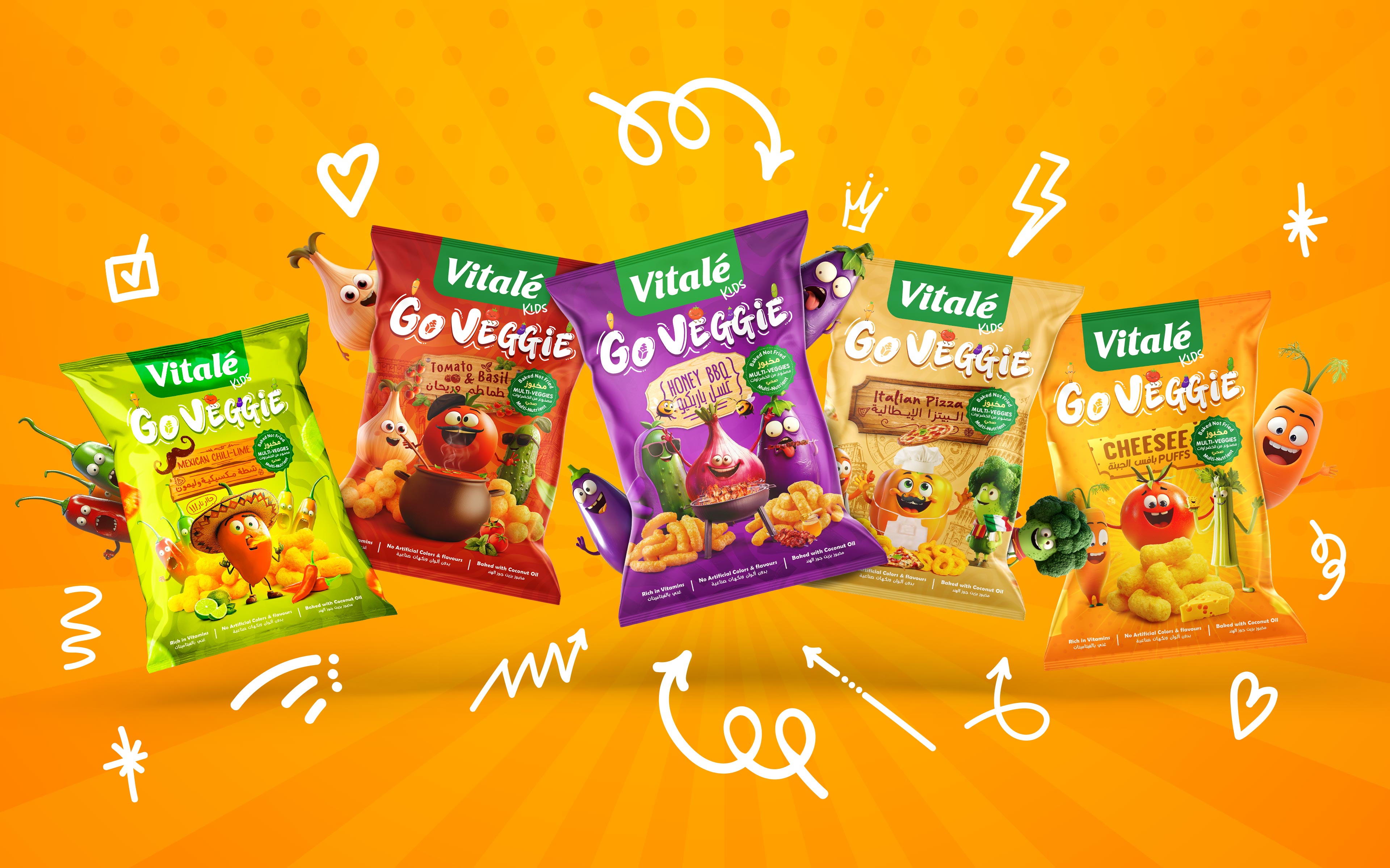 Vitale GoVeggie Kids Puffs – A Playful Fusion of Nutrition and Fun by Marklinica