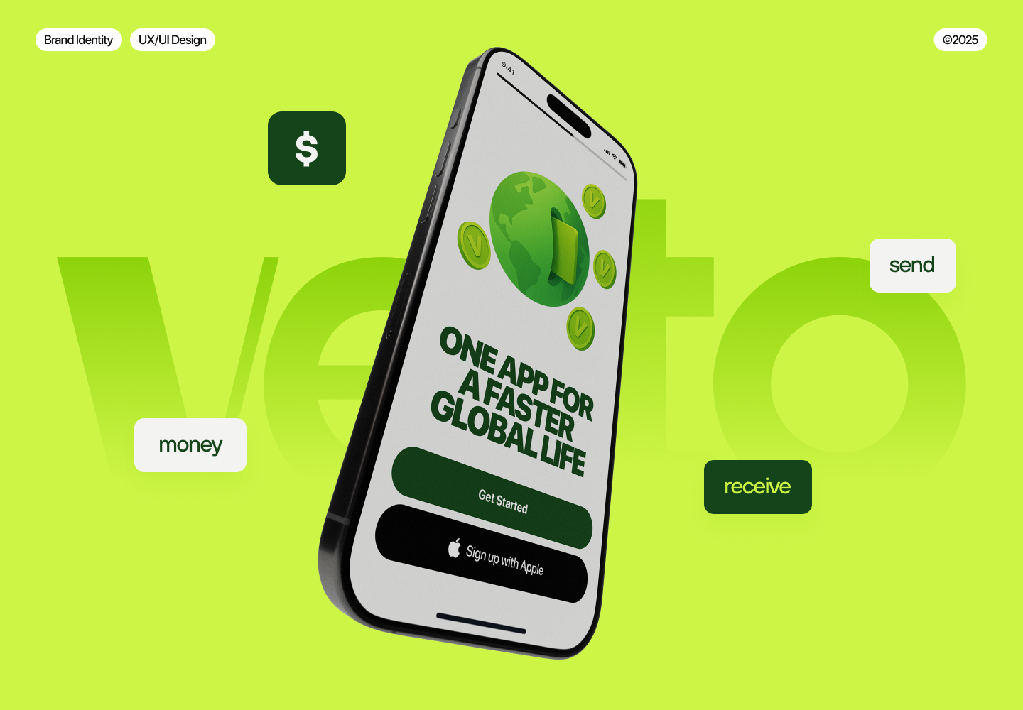 Velto Digital Wallet Brand Identity and Website by Mehedi Islam