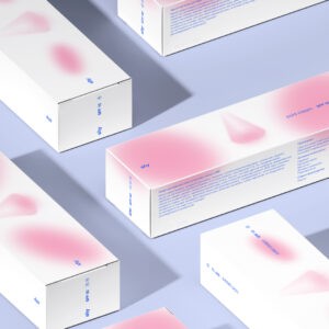 Student Anastasia Alekseevskaya Designs a Gentle and Modern Identity for shy Cold Cream