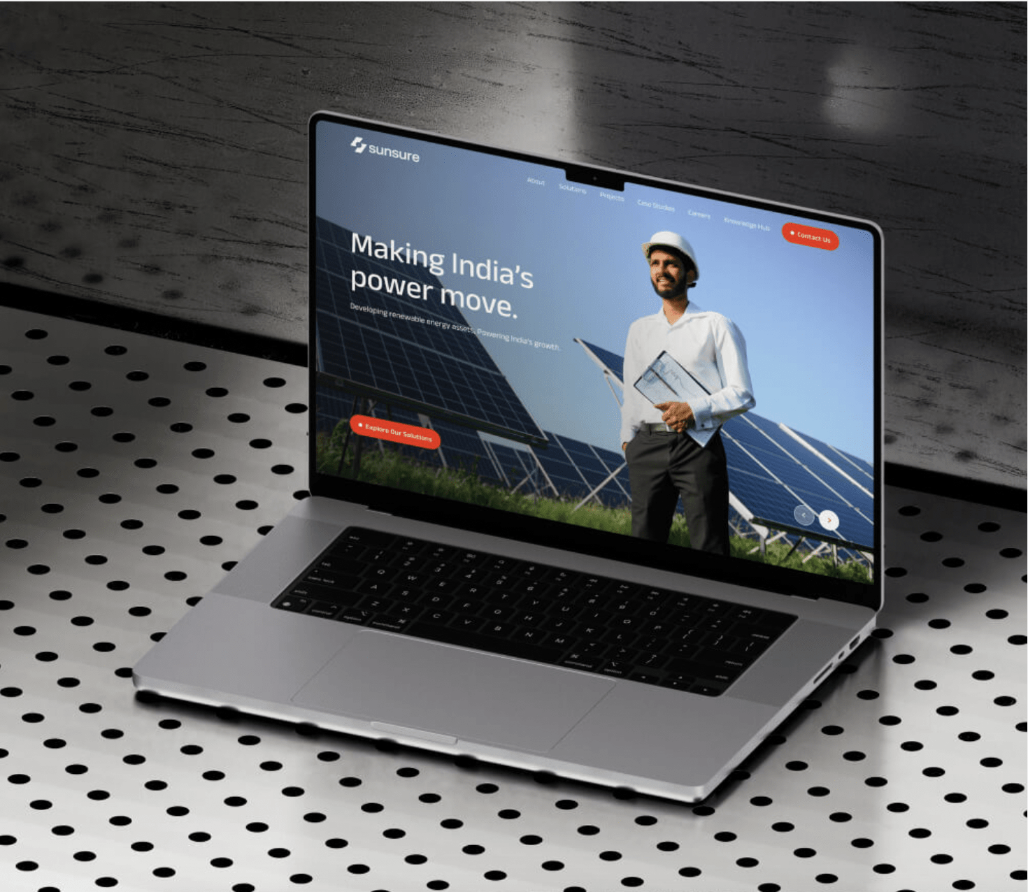 Website Development for Sunsure by Multia