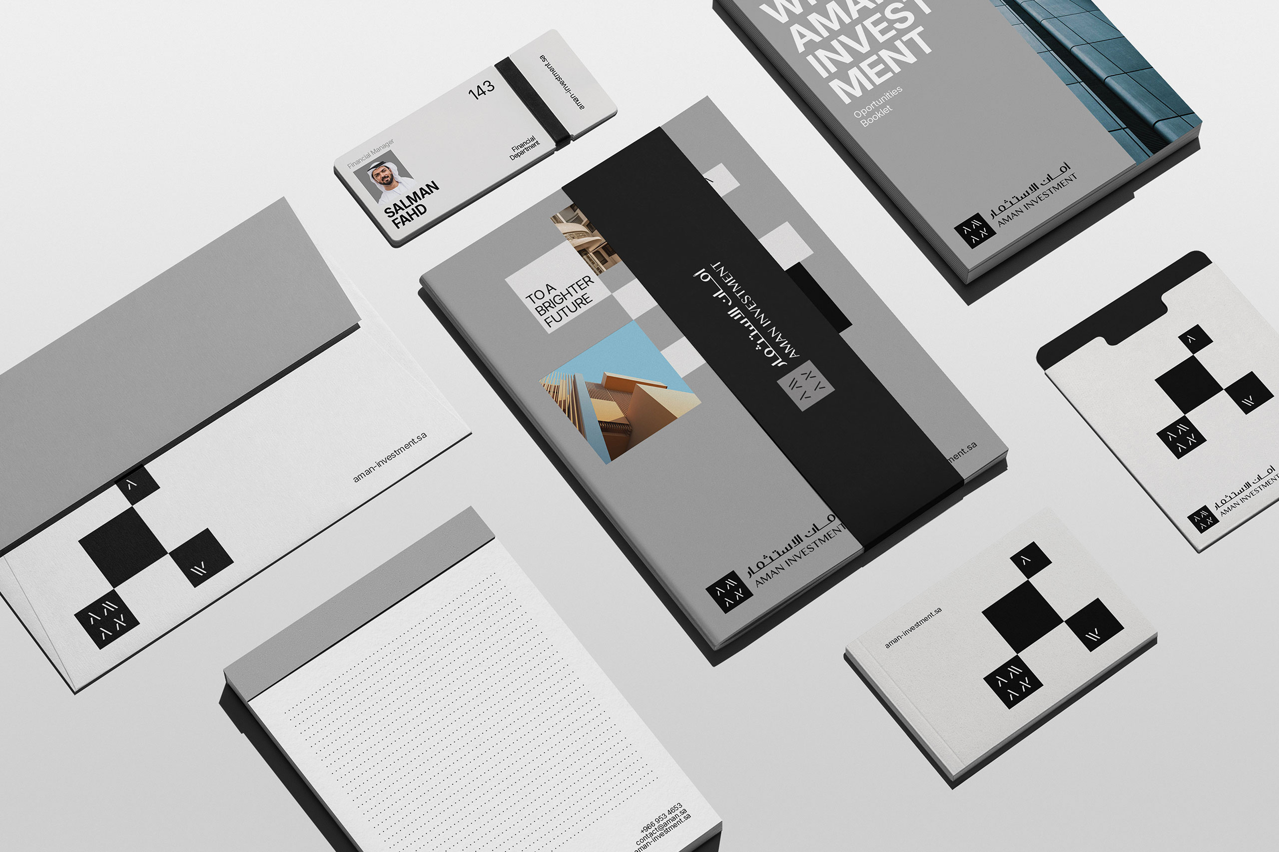 Ostudio Elevates Aman Investment with a Visual Identity That Reflects Ambition and Authority
