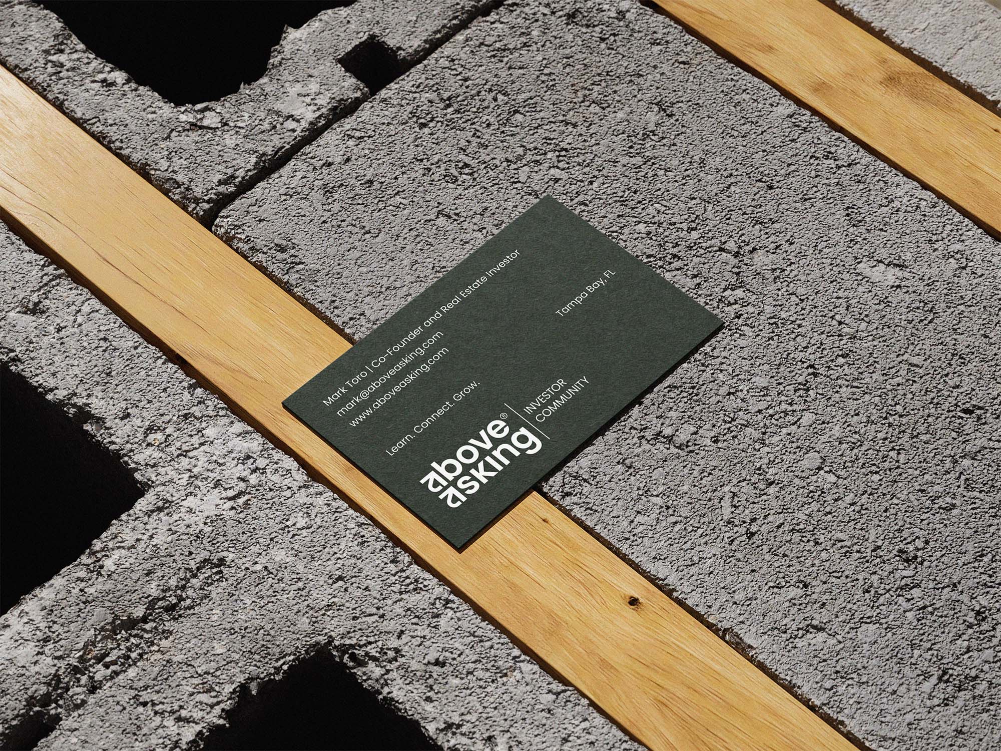 Designing a Bold and Connected Visual Identity for Above Asking by Tejas Tawrej