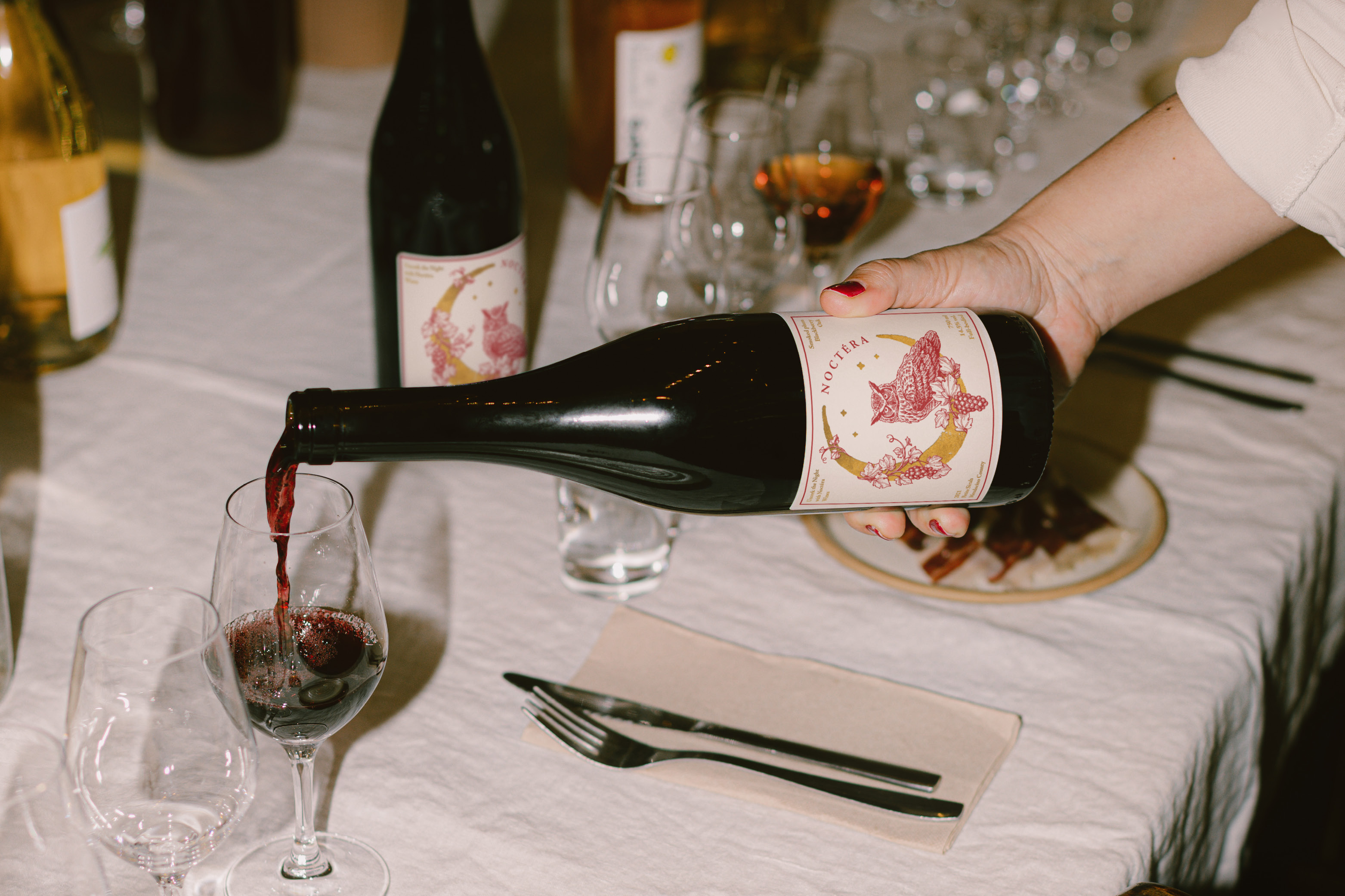 Noctéra Wines by Gamze Binici Turns Storytelling Into a Sensory Brand Experience