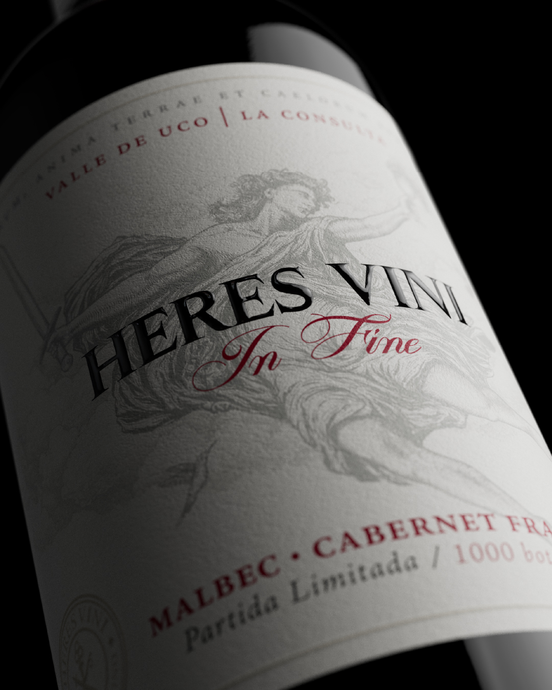 Heres Vini Packaging Design by Vantablack Studio