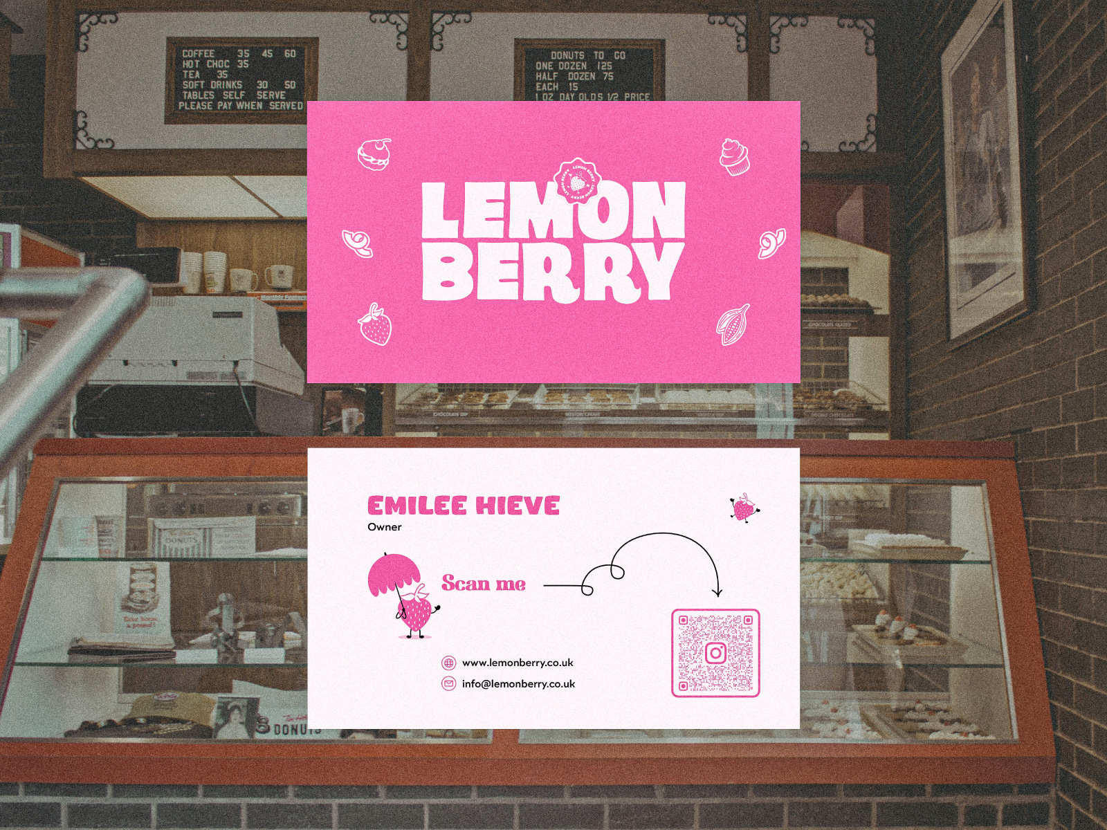 Have a Taste of Flavorful Visual Identity for Lemon Berry