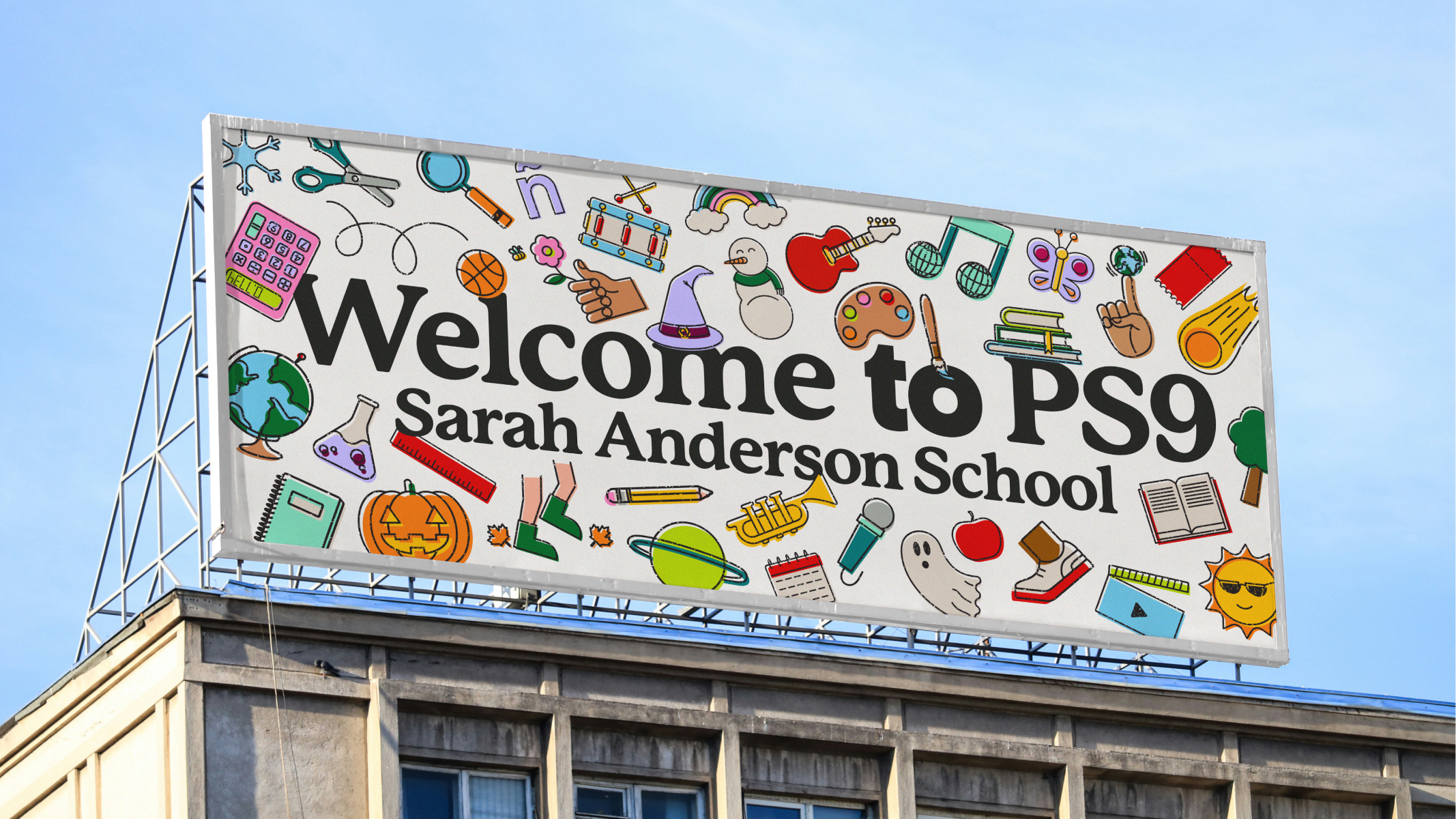 The Working Assembly Unveils Brand Identity for Public School 9, Blending Whimsy with Academic Excellence
