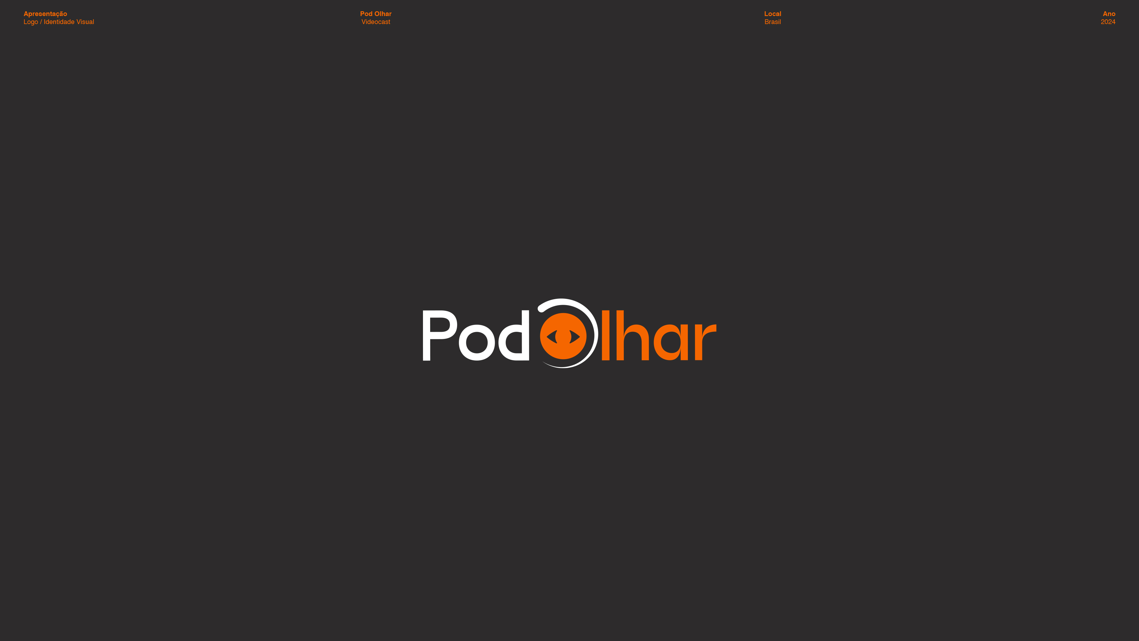 PodOlhar Brand Identity by Victor Barbosa