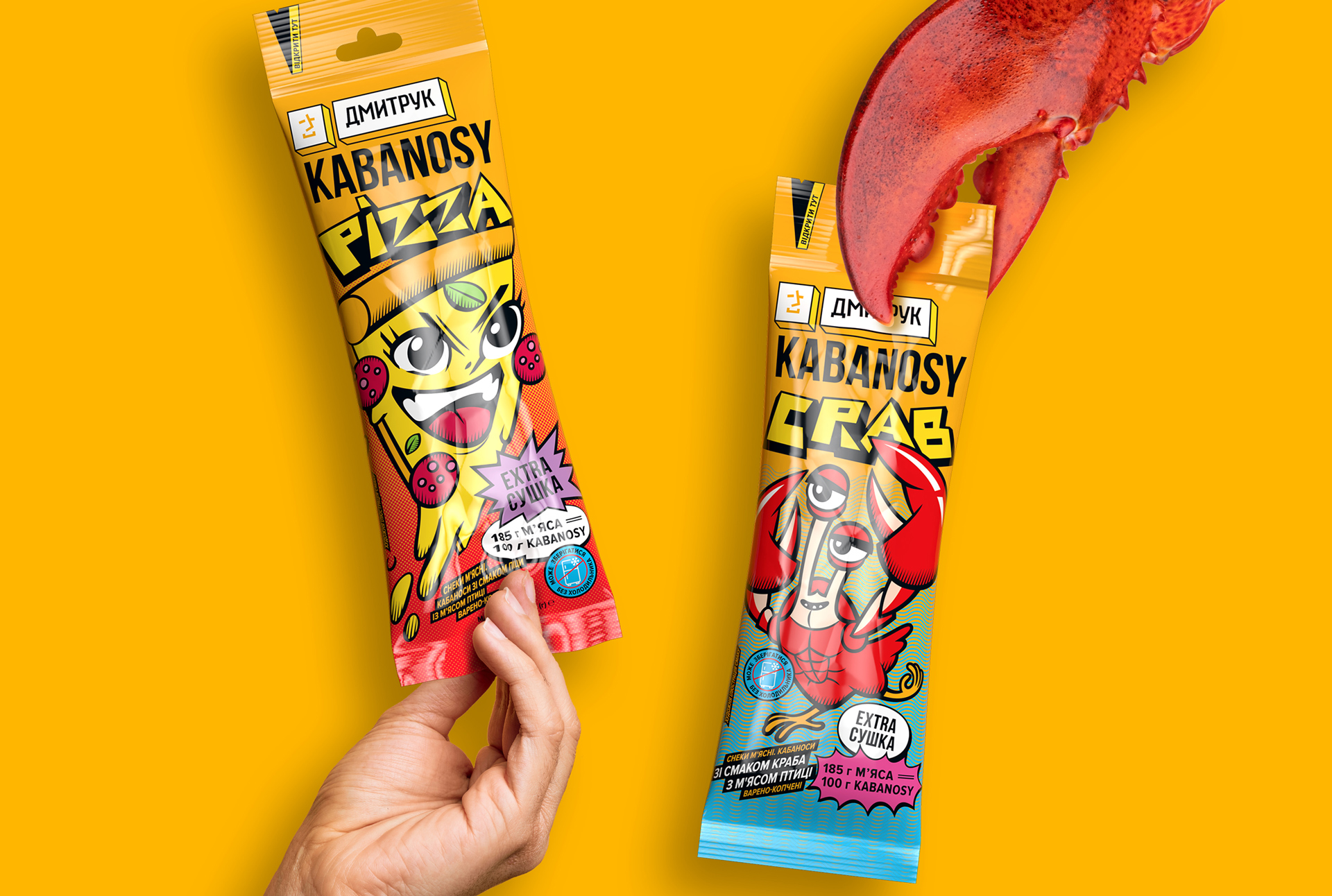 Dozen Agency Blends Street Graphics and Anime Vibes in Dmytruk’s Kabanosy Identity