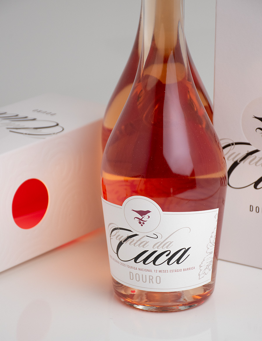 MPFXDESIGN Aligns Material, Shape and Story in the Packaging Design for Quinta da Cuca Rosé