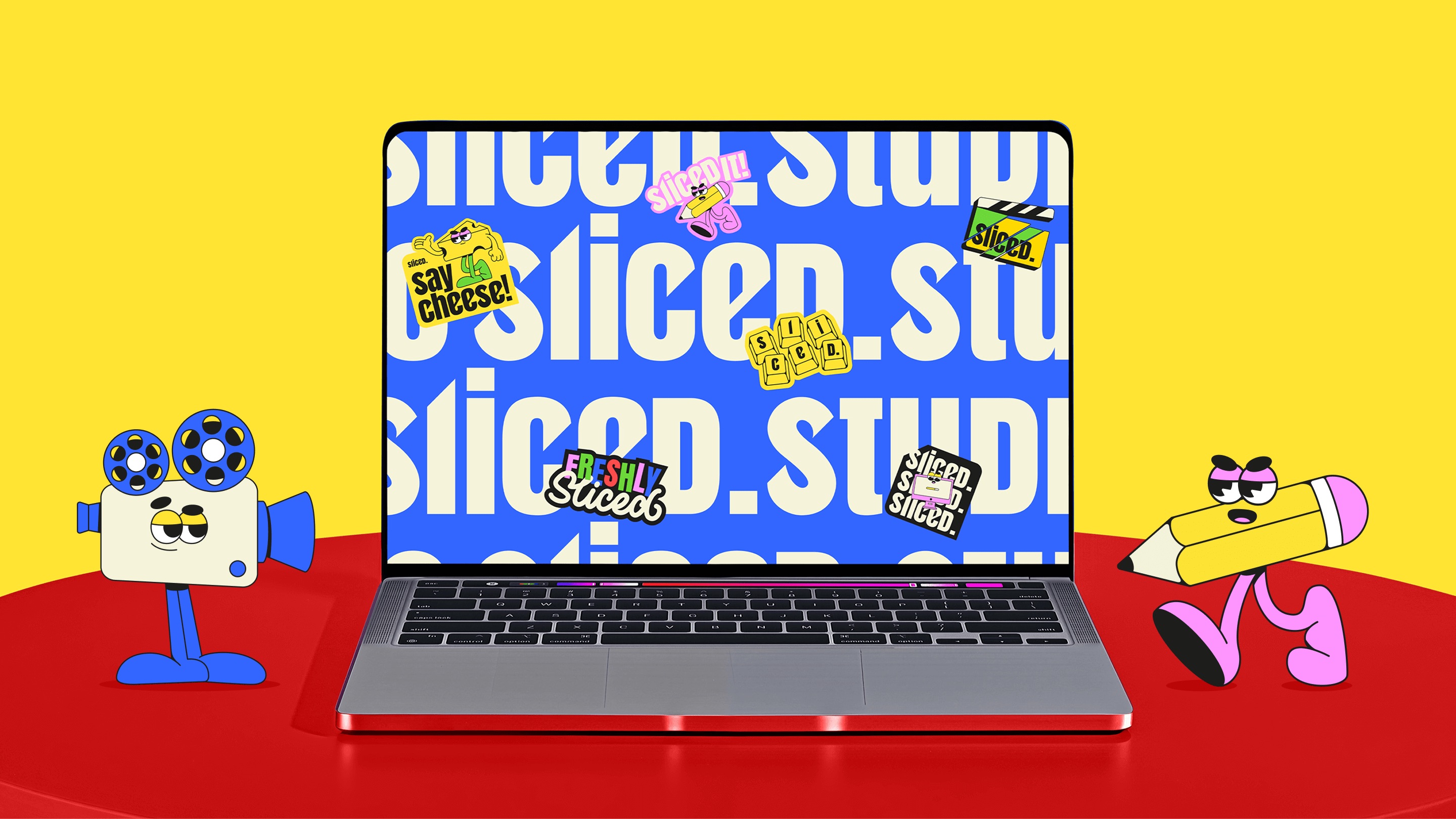 Sliced Studio Brand Identity Design by Riza Studio
