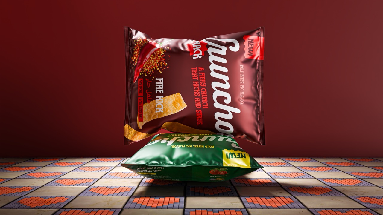 Crunchos Branding and Packaging Design by Colada Studios