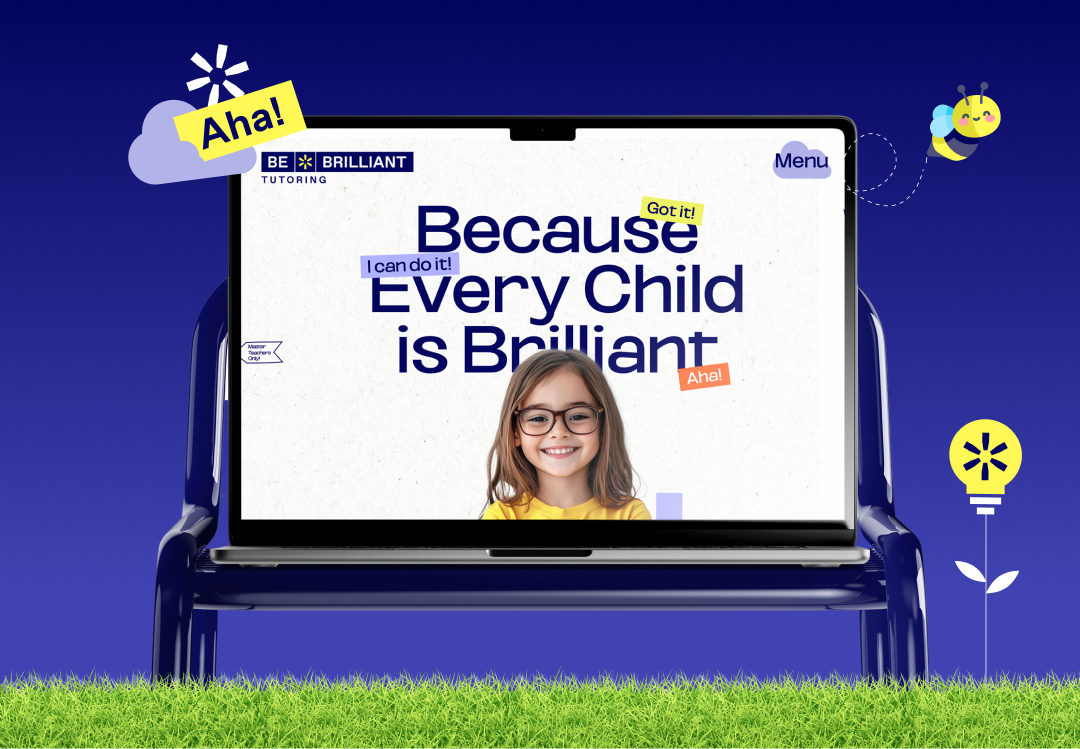 Be Brilliant Tutoring: A Confident New Identity for a Forward-Thinking Tutoring Brand