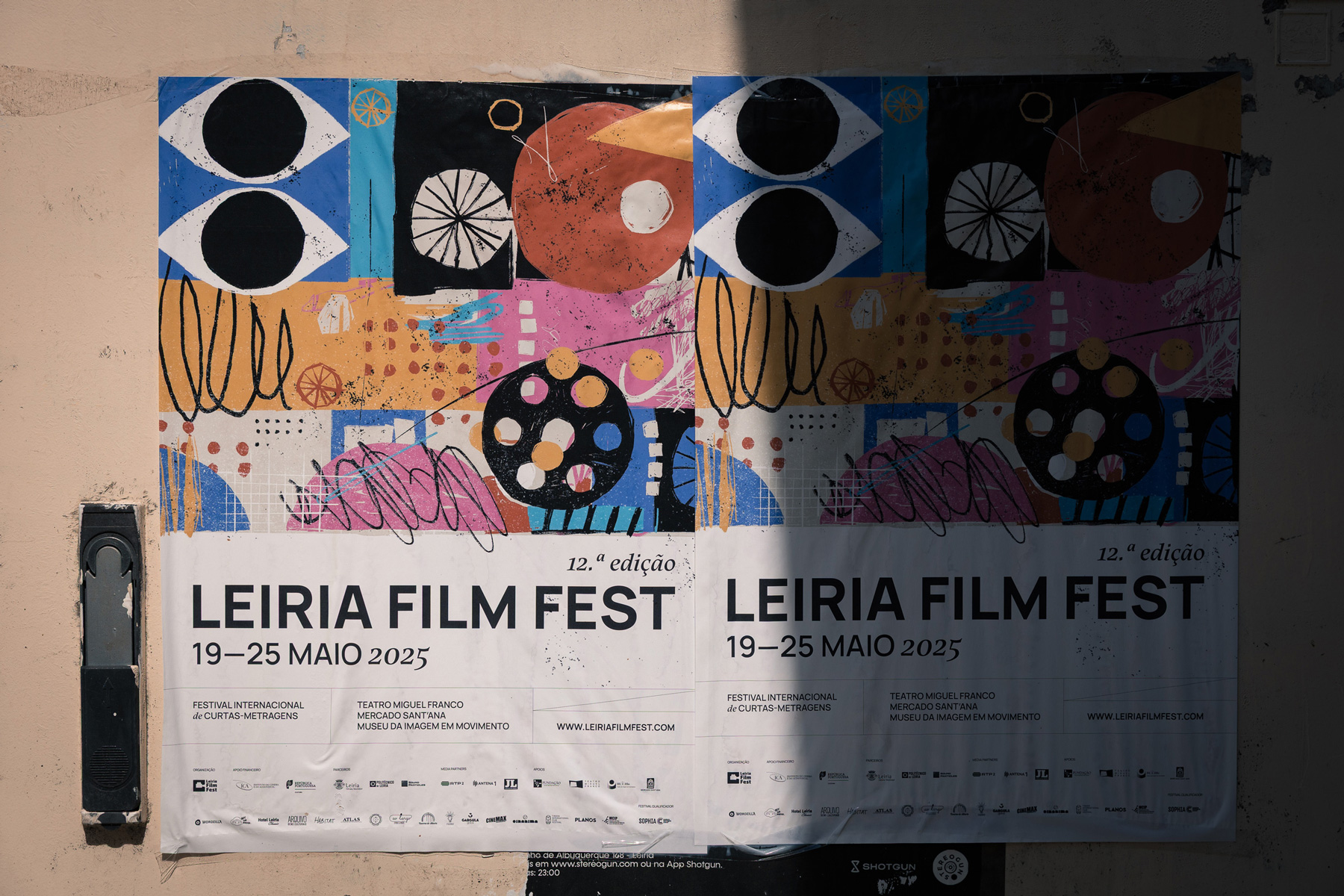 Leiria Film Fest 2025 Visual Identity by Senhor Paulinho