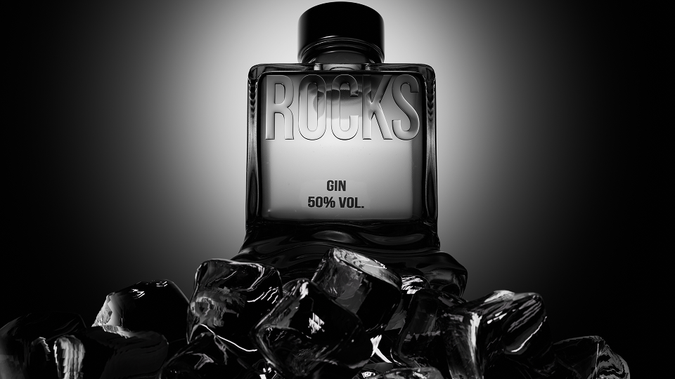 Yegor Bilyk Designs Rocks Gin as a Tribute to Purity and Elemental Sophistication