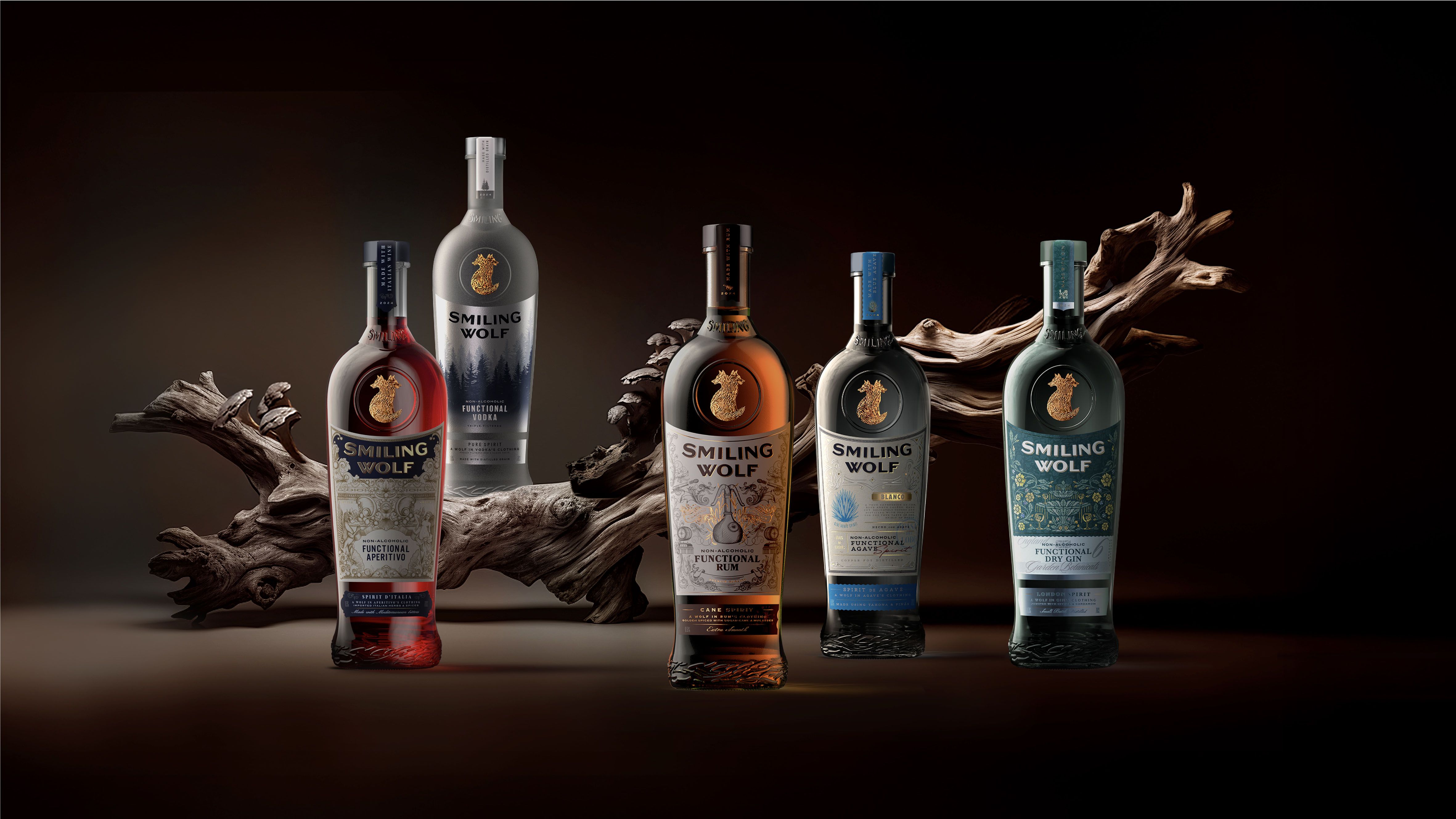 Smiling Wolf: Your Favourite Spirits, With the Buzz, Without The Booze by Butterfly Cannon