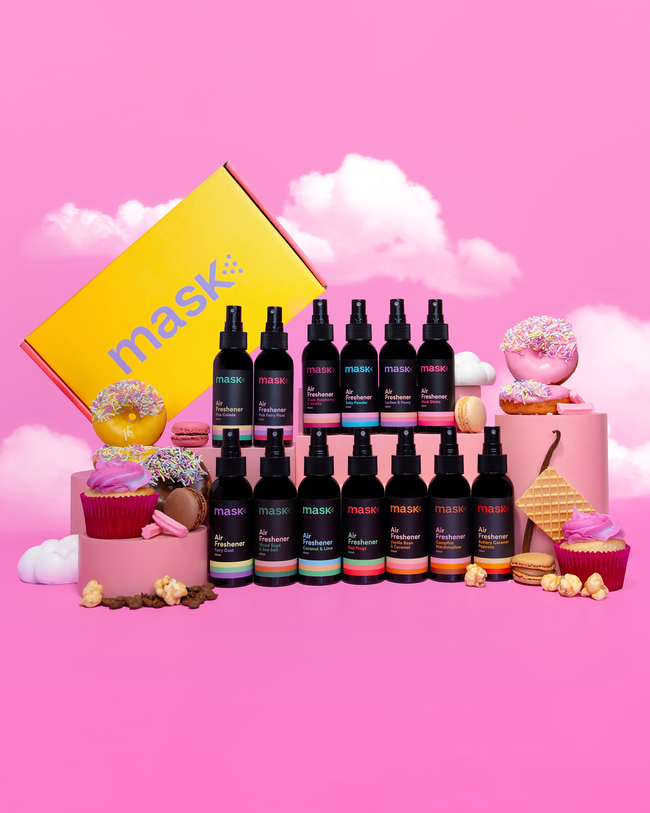 Jo Cutri Studio Brings Vibrant Structure to Mask’s Expansive Fragrance Line