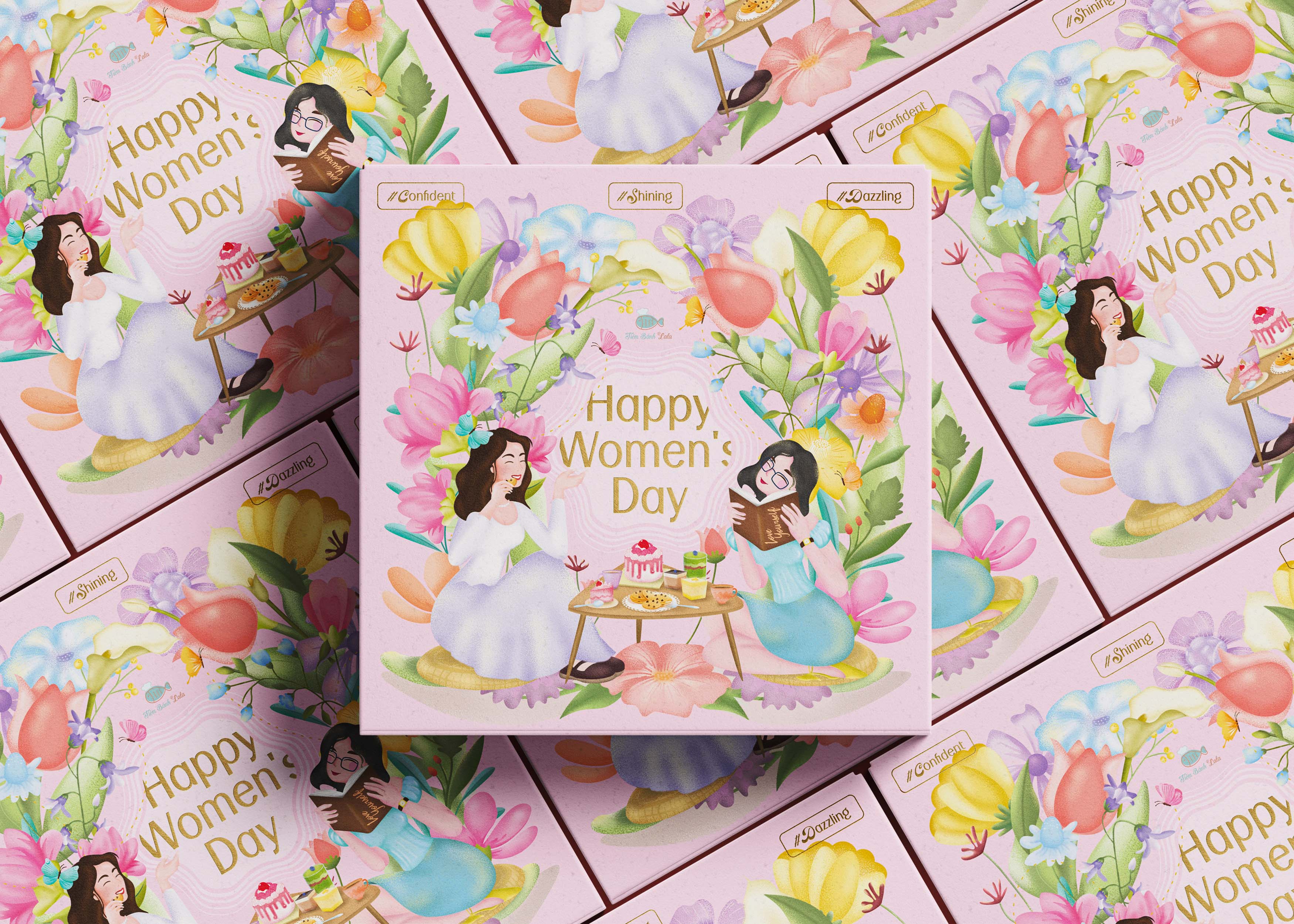 Atelier 9AM Creates a Floral Tribute for Lala Bakery’s Women’s Day Collection