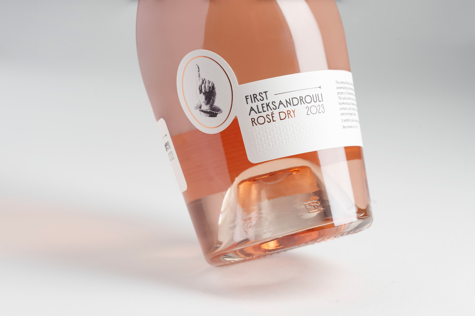 Jacopo Saleri Elevates Georgian Rosé with a Jewelry-Inspired Identity for First Aleksandrouli