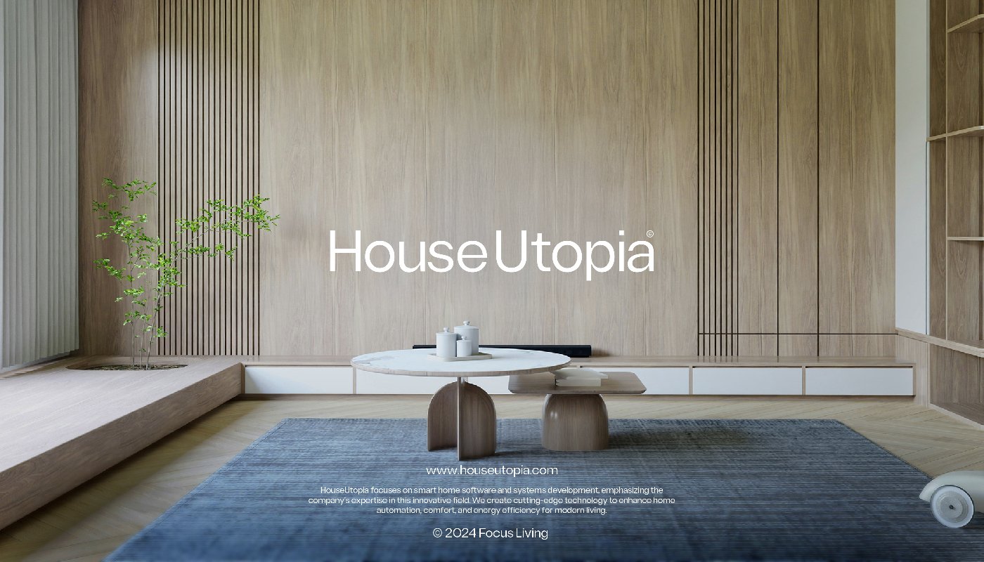 House Utopia: A Smart Home Brand Identity by Zariq & Rami Sdoudi