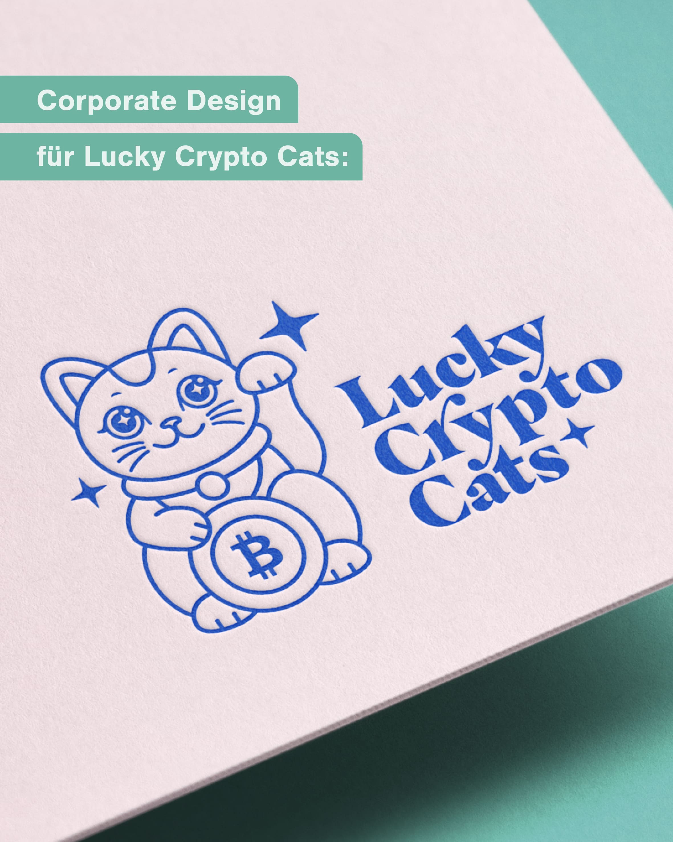 Lucky Crypto Cats Corporate Design by Stefanie Twellmann // Grafik & Illustration